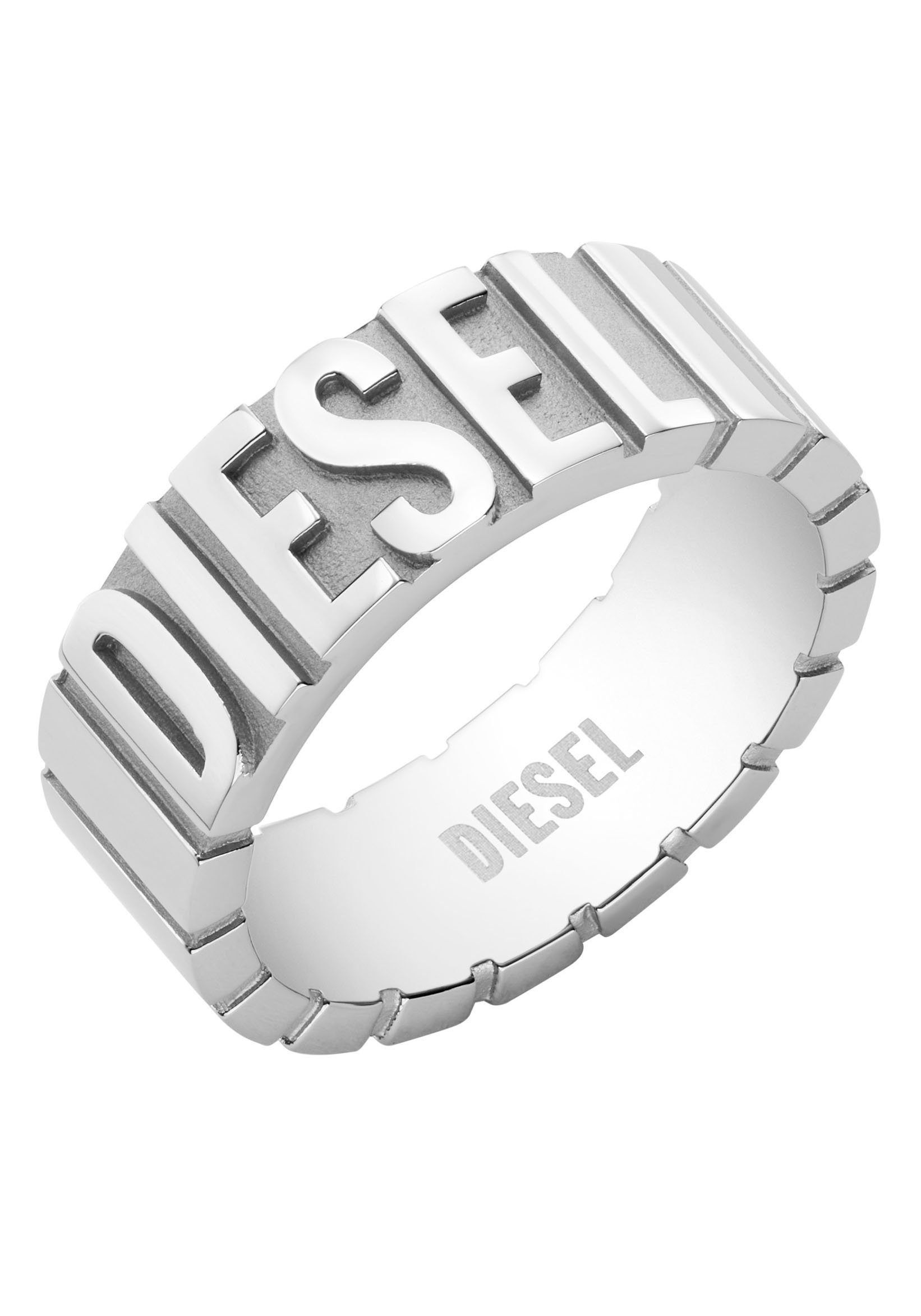 Diesel Fingerring Schmuck Edelstahl Fingerring STEEL, zu Hoodie, Shirt, Jeans, Sneaker, Underwear, Parfüm - Geschenk! | Fingerringe