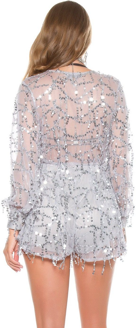Koucla Playsuit Overall mit Paillettenfäden, Jumpsuit günstig online kaufen