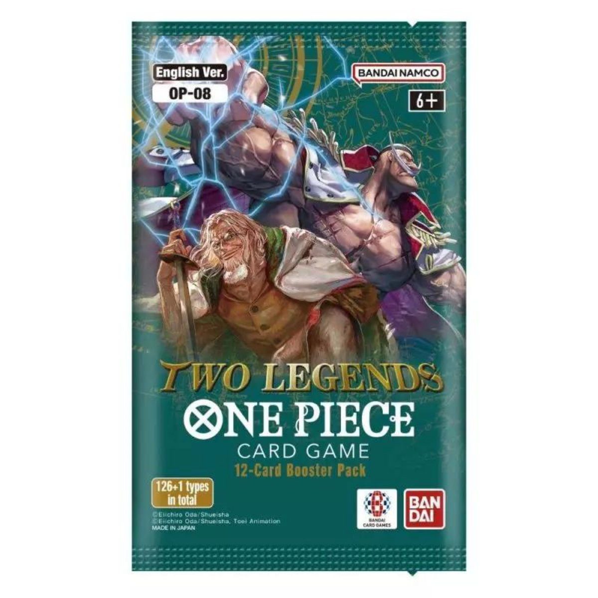 Bandai Sammelkarte One Piece Card Game - Two Legends - Booster OP-08 (englisch)
