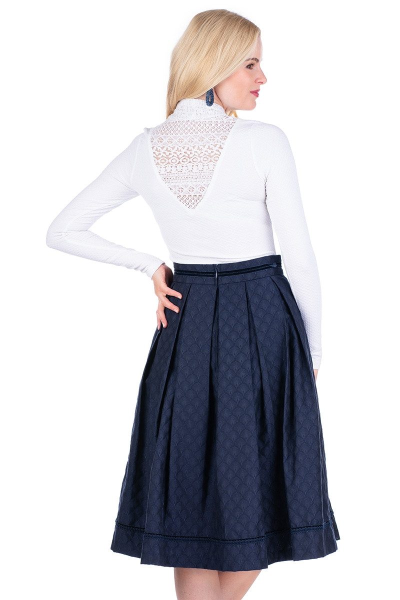 MarJo Trachtenrock Trachtenrock - SOMMERACH - marine