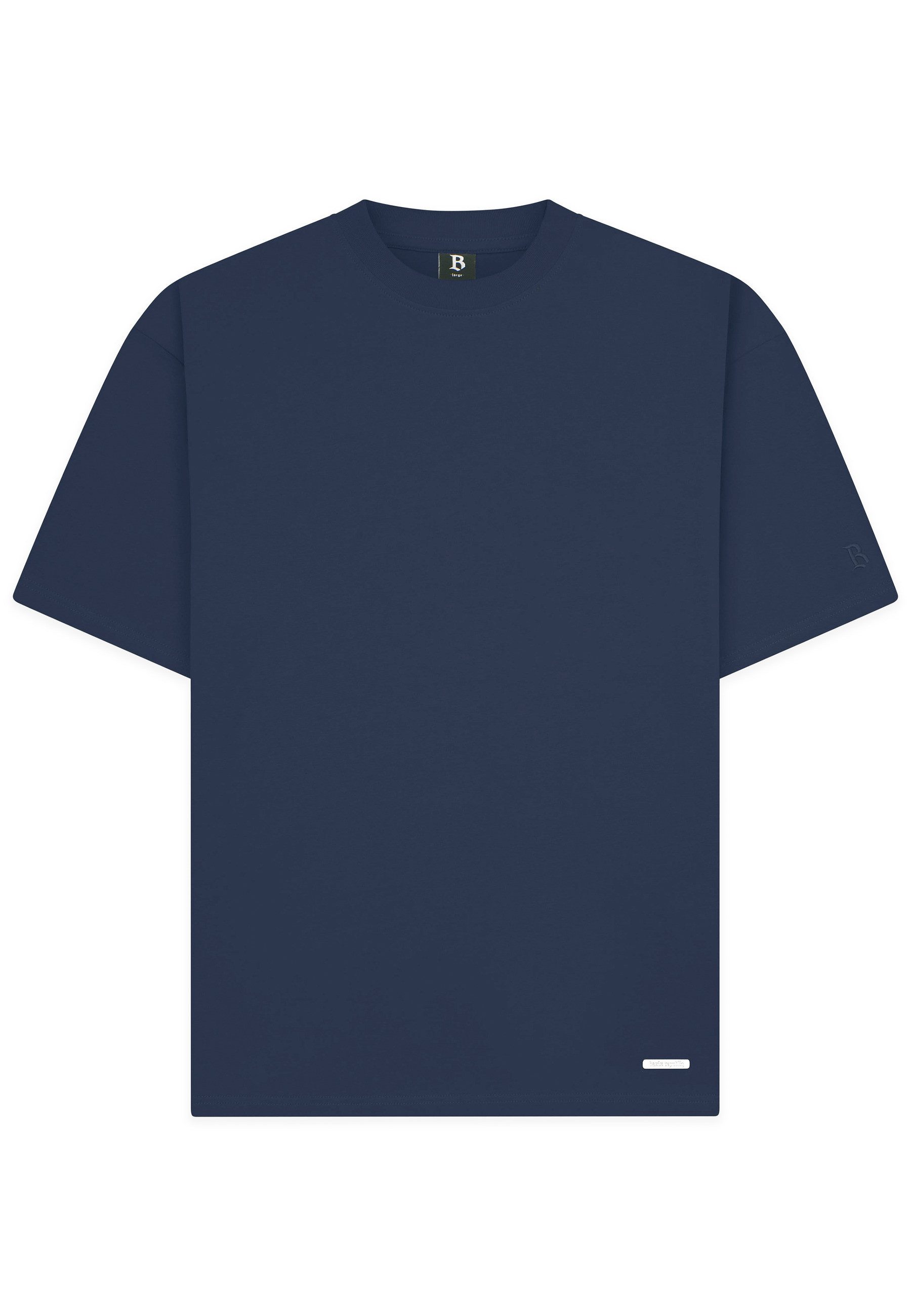 T-Shirt Dropsize Herren Super Heavy Blank T-Shirt
