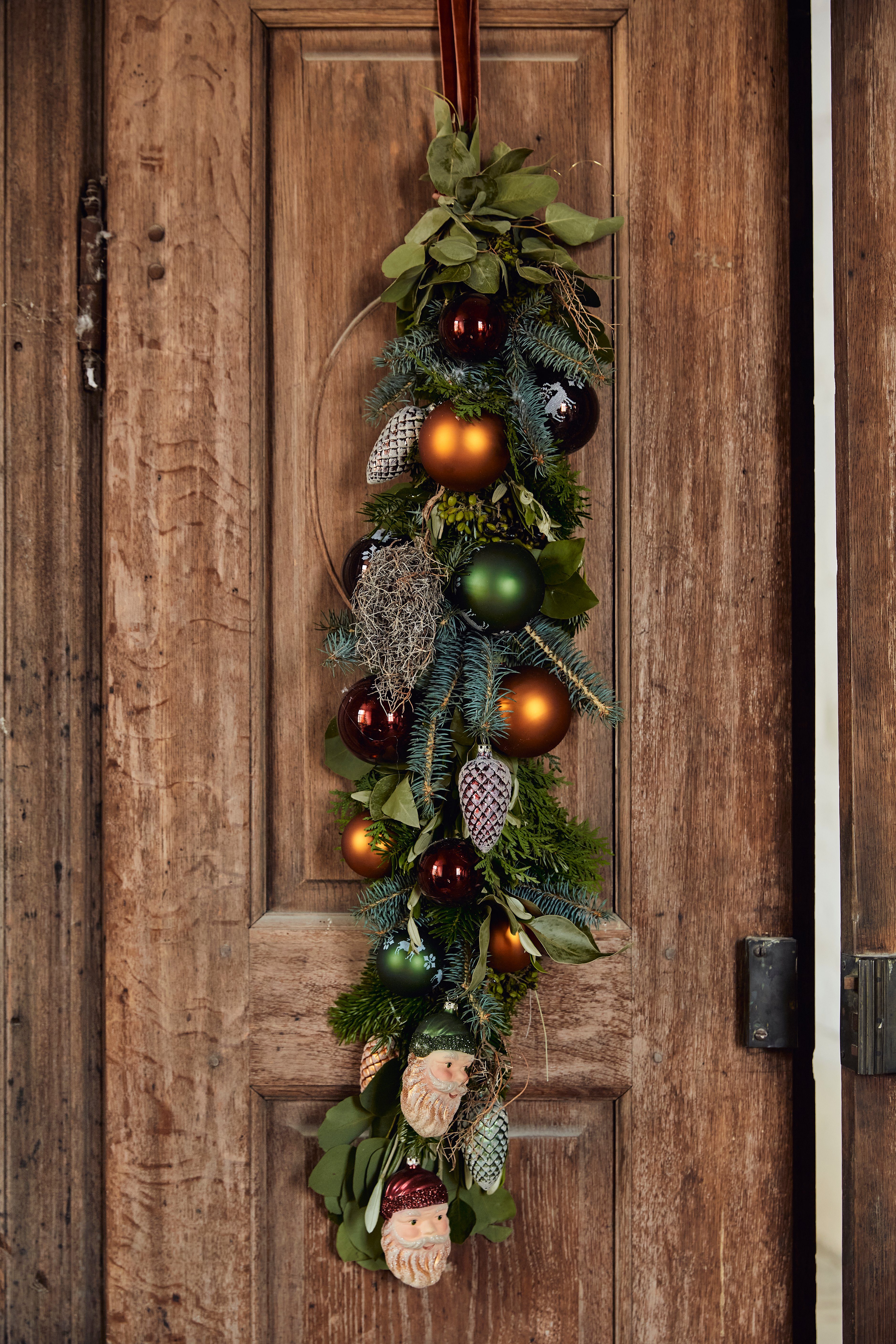 cm Christbaumschmuck Weihnachtsdeko, Glasdesign Thüringer (40 Ø cm, 8 Fröhliche, 4 40-teilig, St), aus Weihnachtsbaumkugel Oh du Glas, cm, 6 Christbaumkugeln