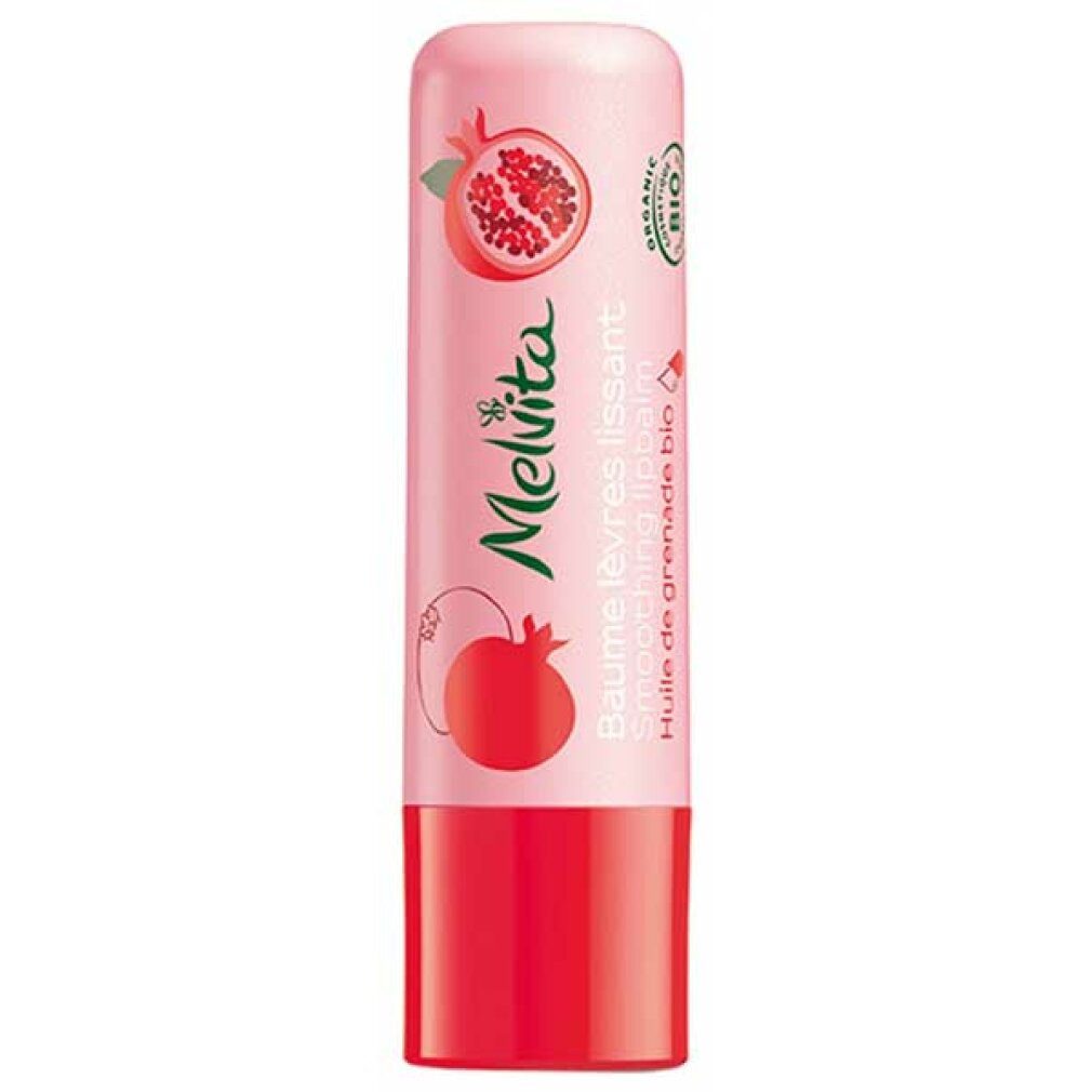 Melvita Lippenpflegemittel Granatapfel Glättender Lippenbalsam 4,5 g