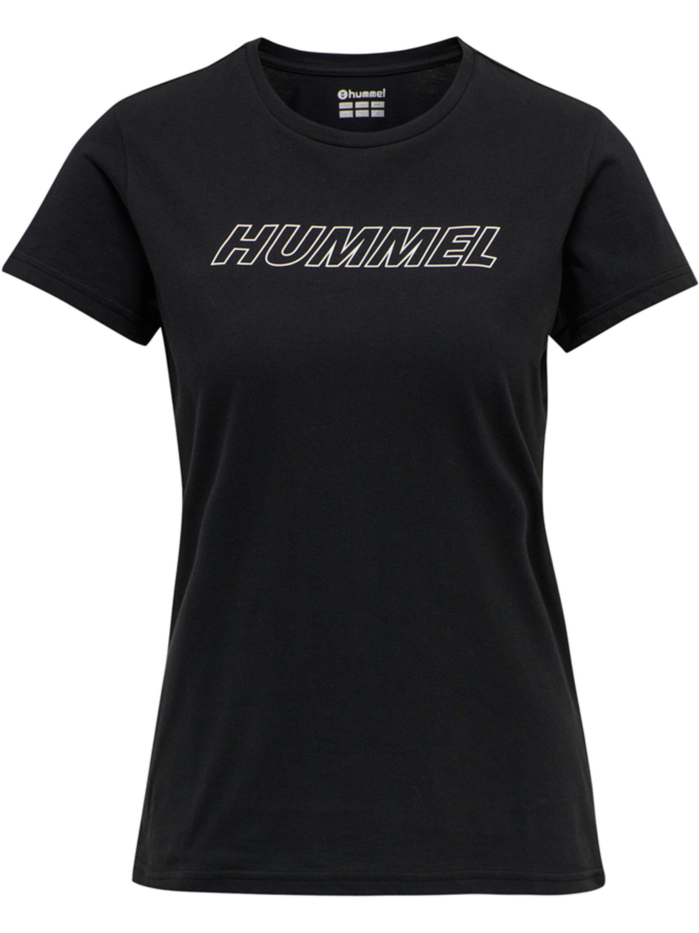 hummel Kurzarmshirt hmlTE CALI COTTON T-SHIRT CHATEAU GRAY | Sport-T-Shirts