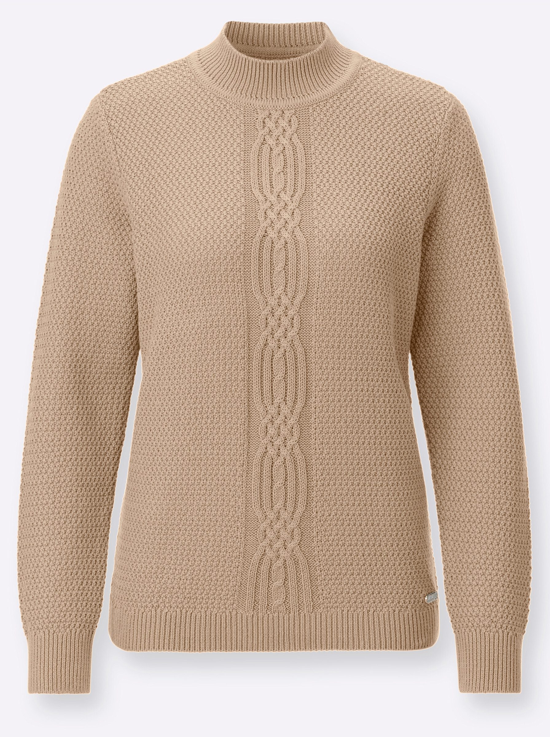 Witt Strickpullover Stehkragen-Pullover Langarm