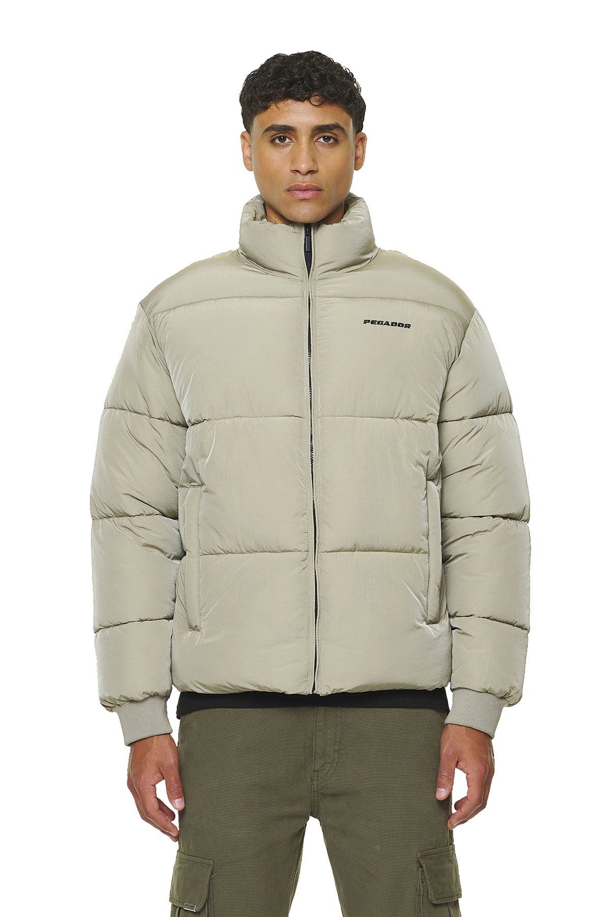 PEGADOR Winterjacke Solin Crushed Puffer M (1-St., kein Set)