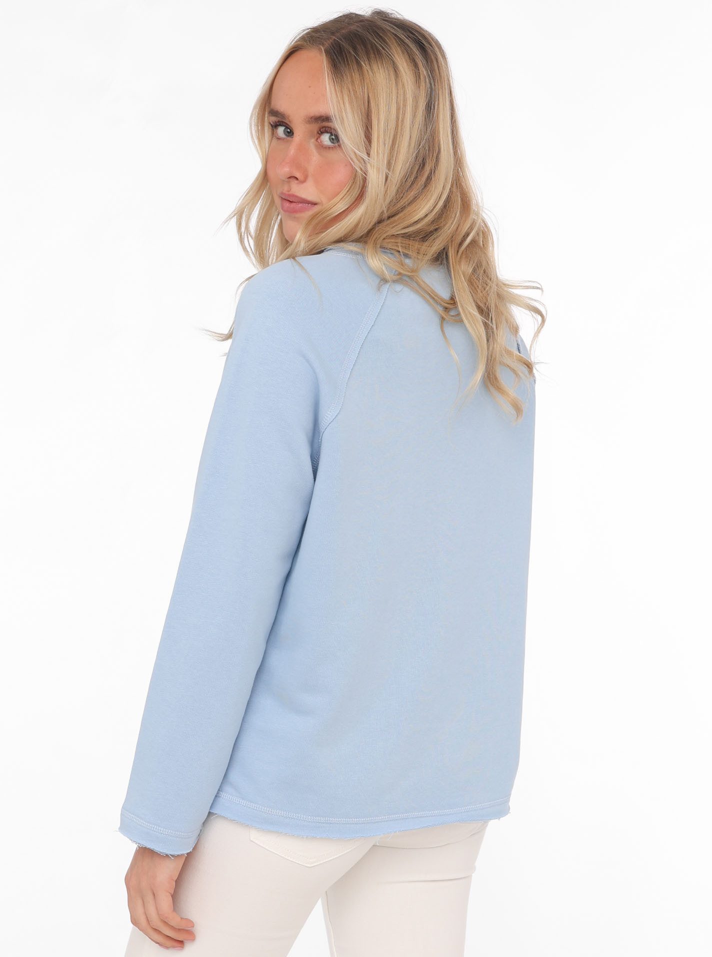 Zwillingsherz Sweatshirt "Meeresglück" mit verspieltem Ankerdetail