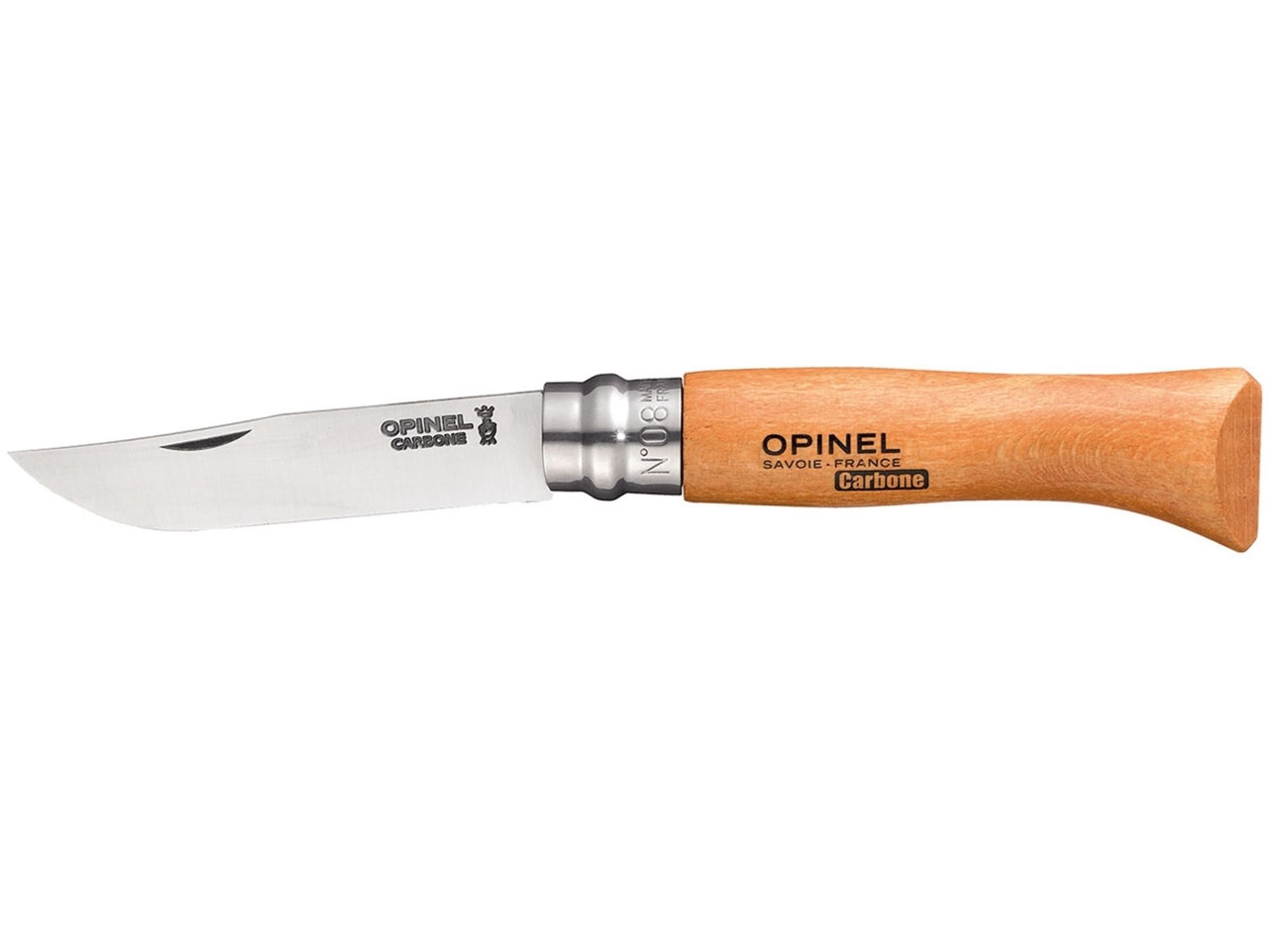 Opinel Taschenmesser Opinel-Messer, Größe 8, nicht rostfrei
