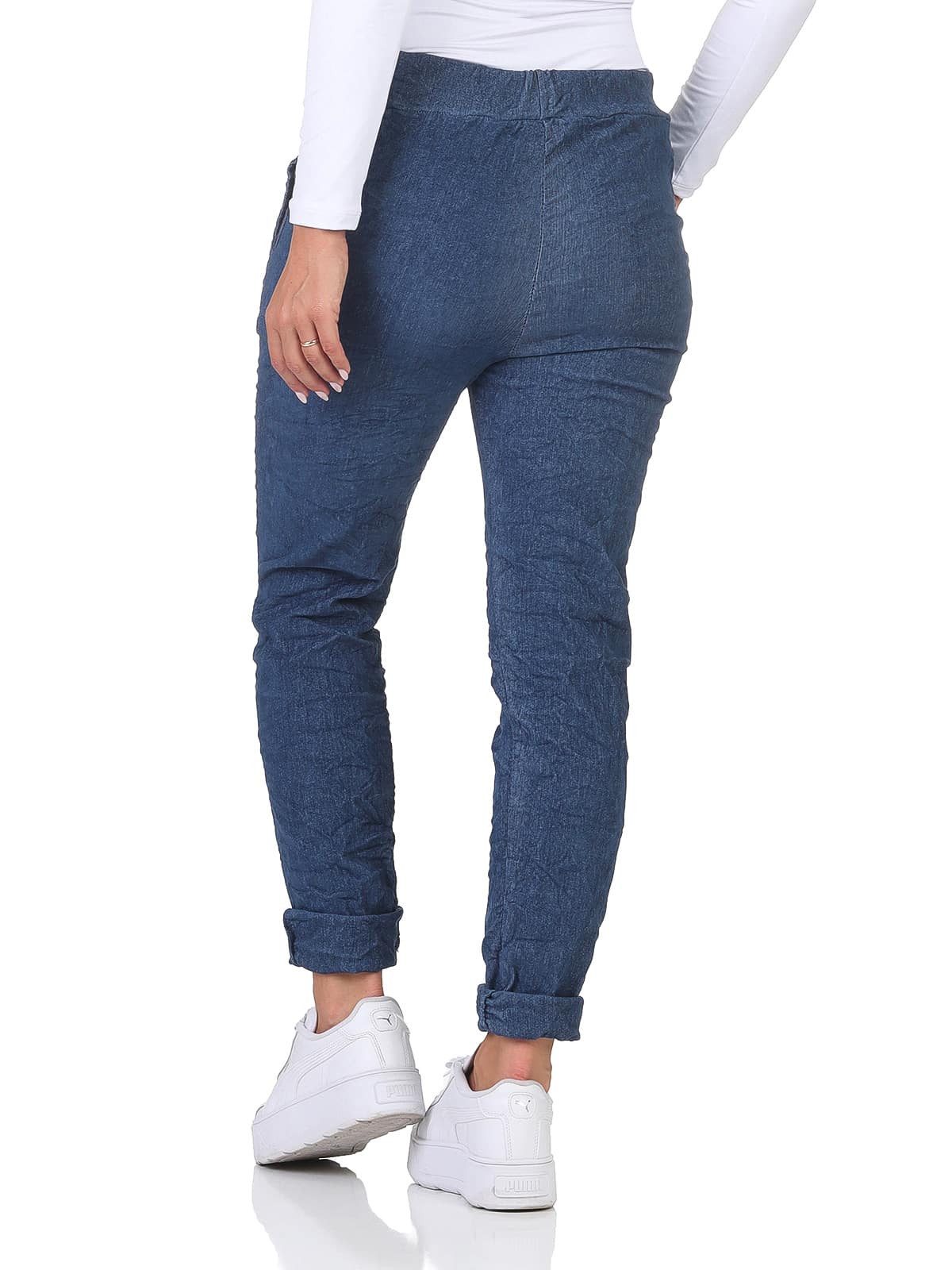 OriginalYou Cordhose Freizeithose Damen Feincord Stretch Chino dehnbarer Feincord, in großen Größen erhältlich – Bild 4 von 5