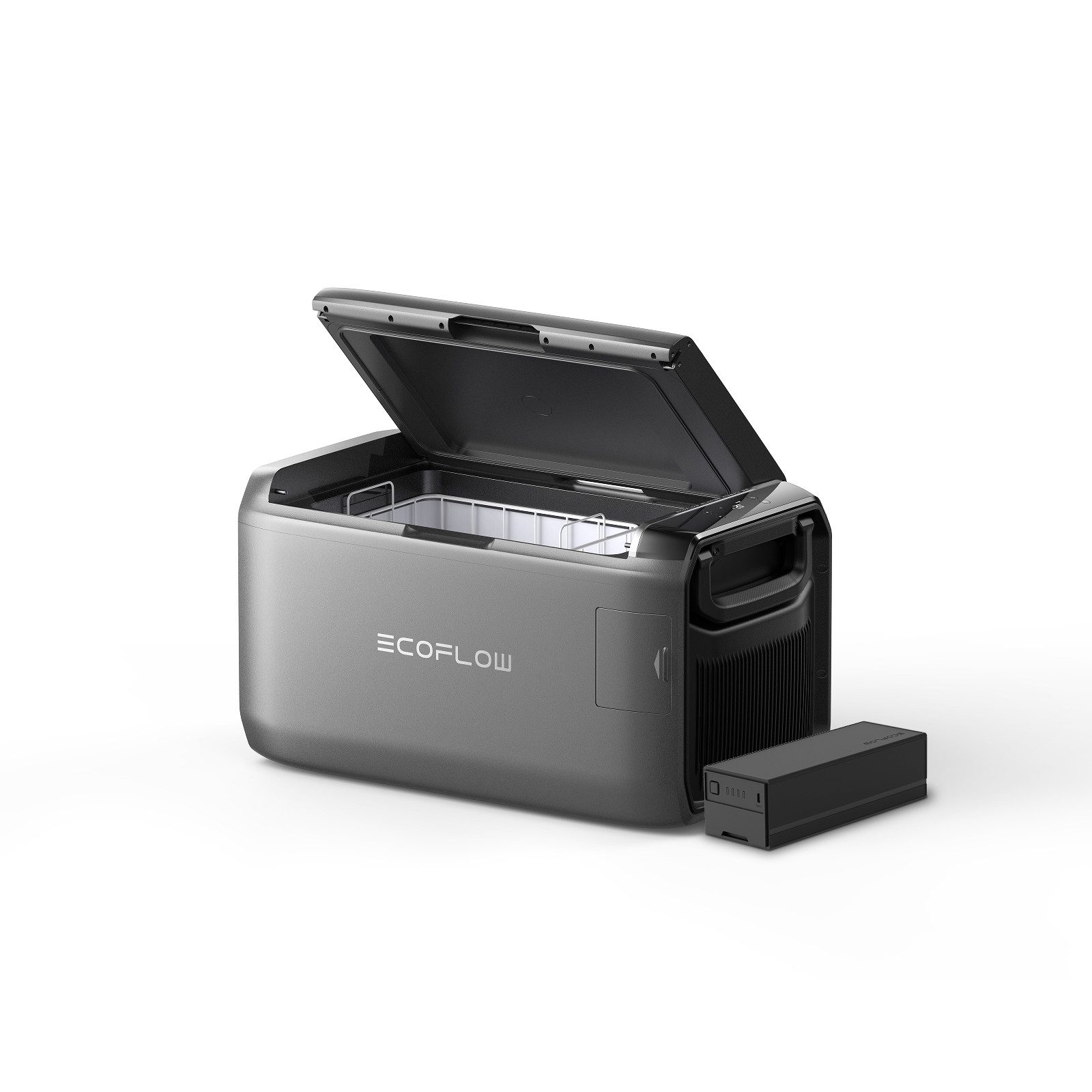 Ecoflow Kühlbox EcoFlow GLACIER Tragbare Kühl- und Gefrierbox, 35L / 45L / 55L, App-gesteuerter Kühlbox, für Camping, Roadtrips und Angeln