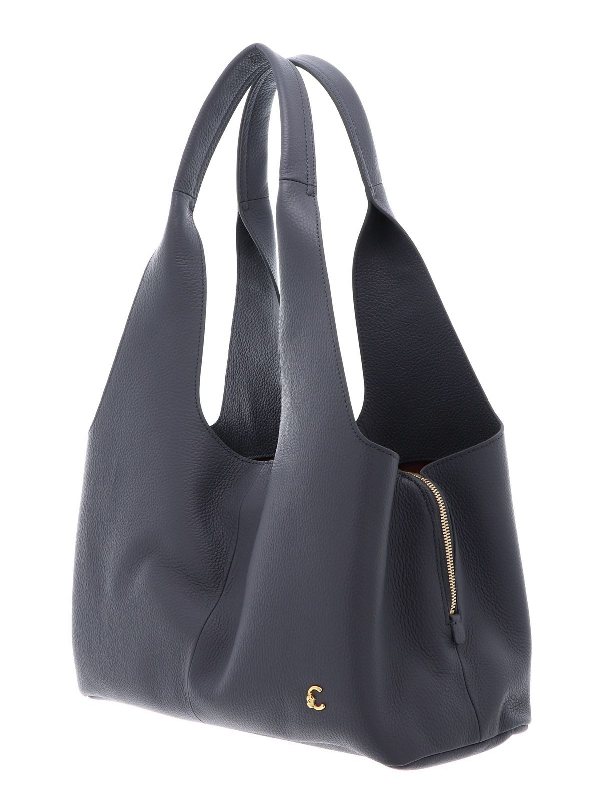 COCCINELLE Schultertasche Handbag Grained Leather, aus echtem Rindsleder
