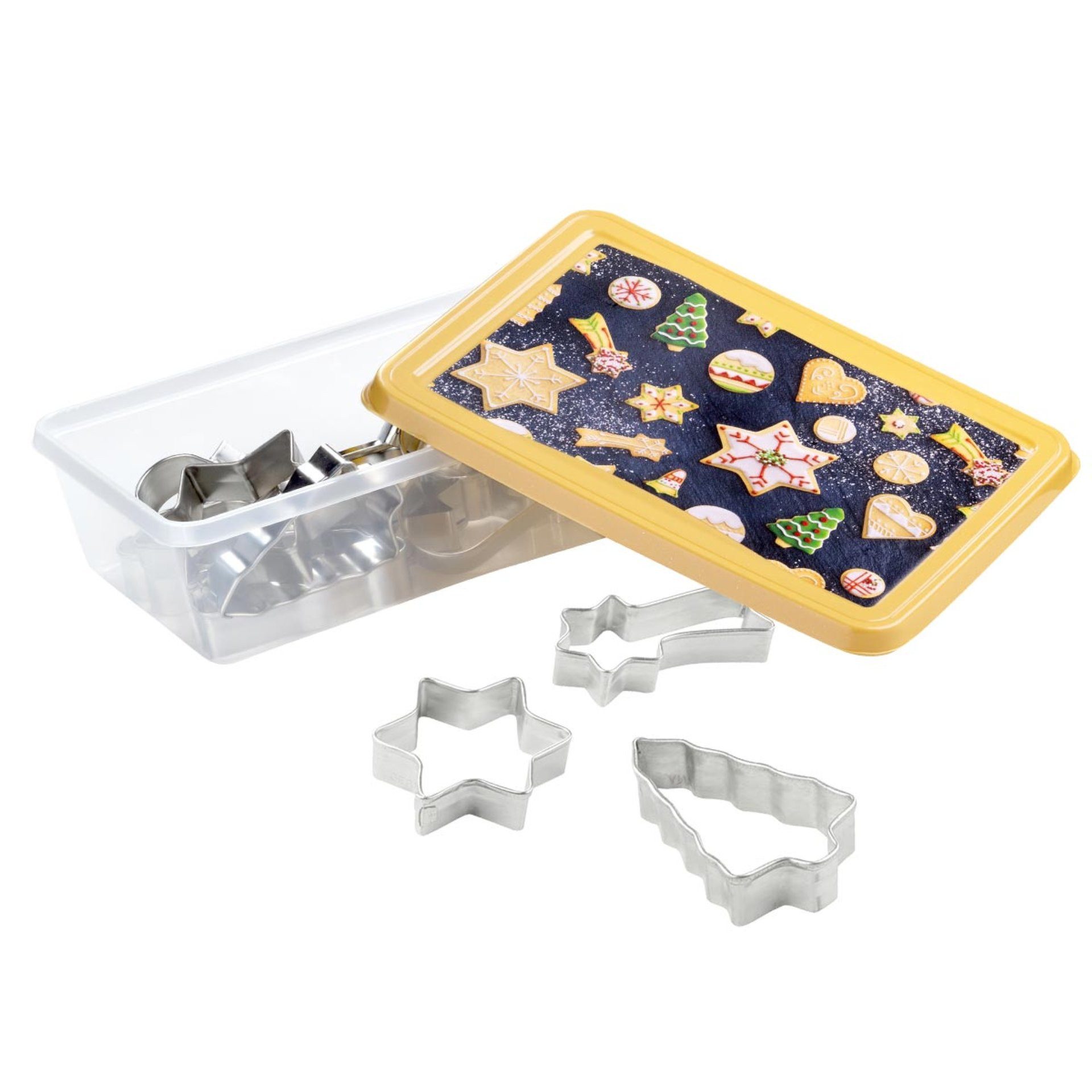 Zenker Ausstechform Ausstecher Box Weihnachten, 18 Stk inkl. Box