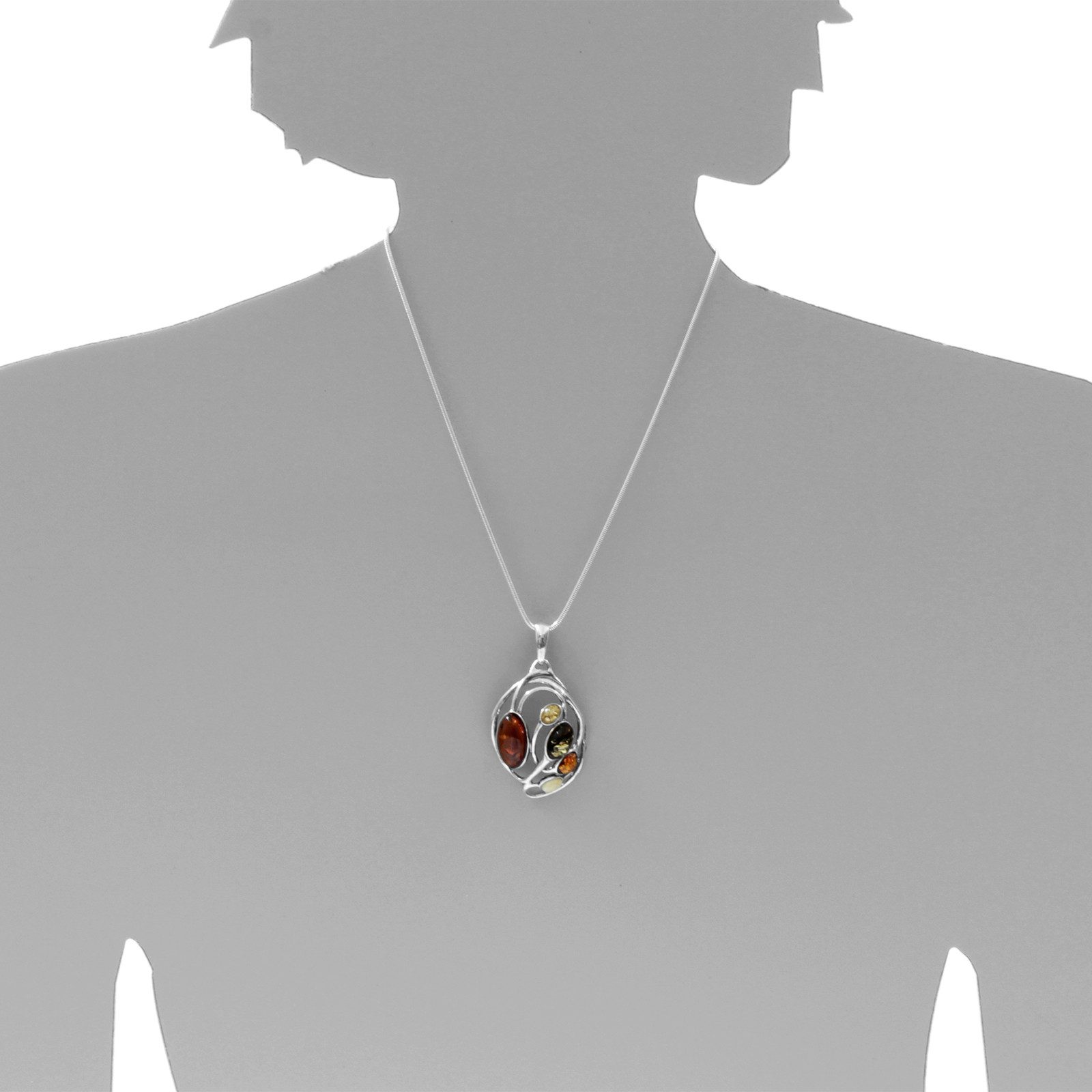 OSTSEE-SCHMUCK Kette mit Anhänger Ostsee-Schmuck Kette mit Anhänger Loreen günstig online kaufen