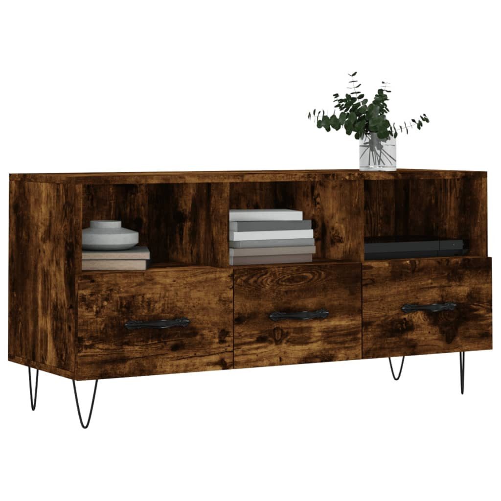 vidaXL TV-Schrank TV-Schrank Räuchereiche 102x36x50 cm günstig online kaufen