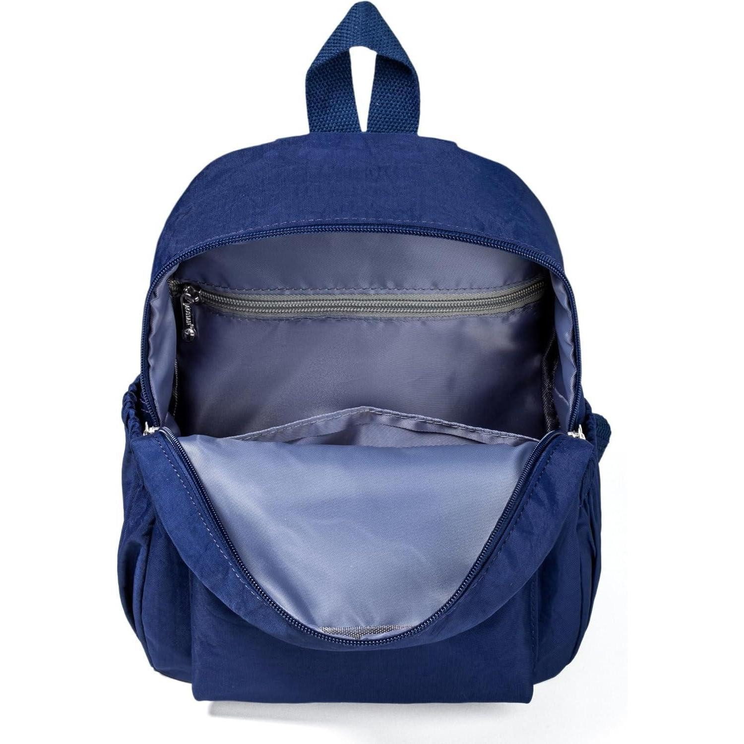 LuxusKollektion Minirucksack Rucksack Damen Mini Leicht Schultertasche Daypack 7L Blau