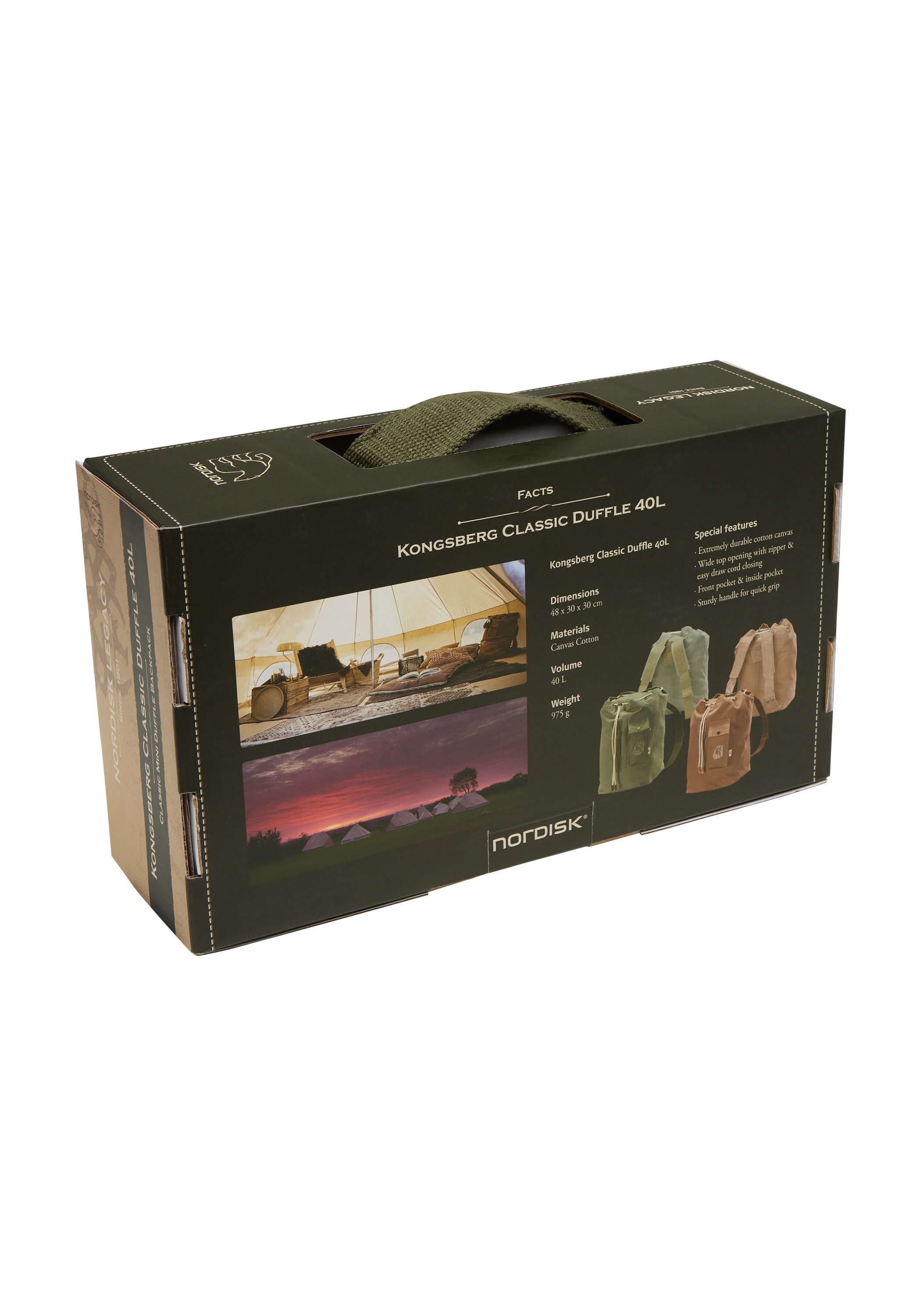 Nordisk Freizeitrucksack KONGSBERG 40 DUFFEL (1-tlg)