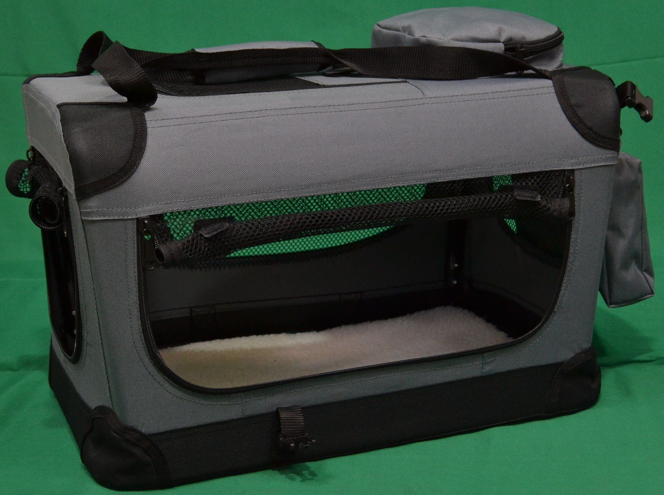 Defactoshop Tiertransportbox Transporttasche Hundebox faltbar Hundetasche für Katze Haustiere