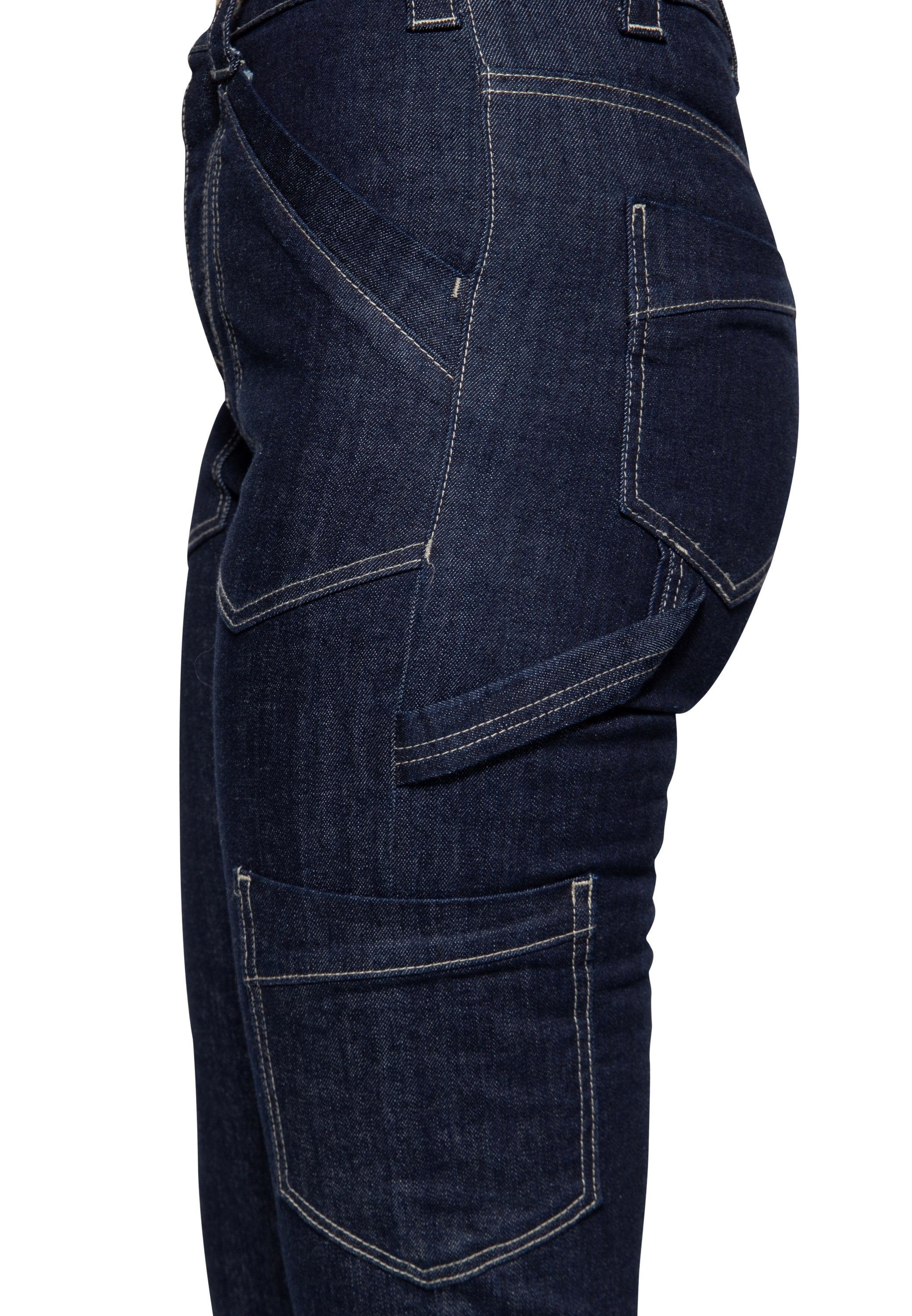 Workwear-Style Straight-Jeans im QueenKerosin