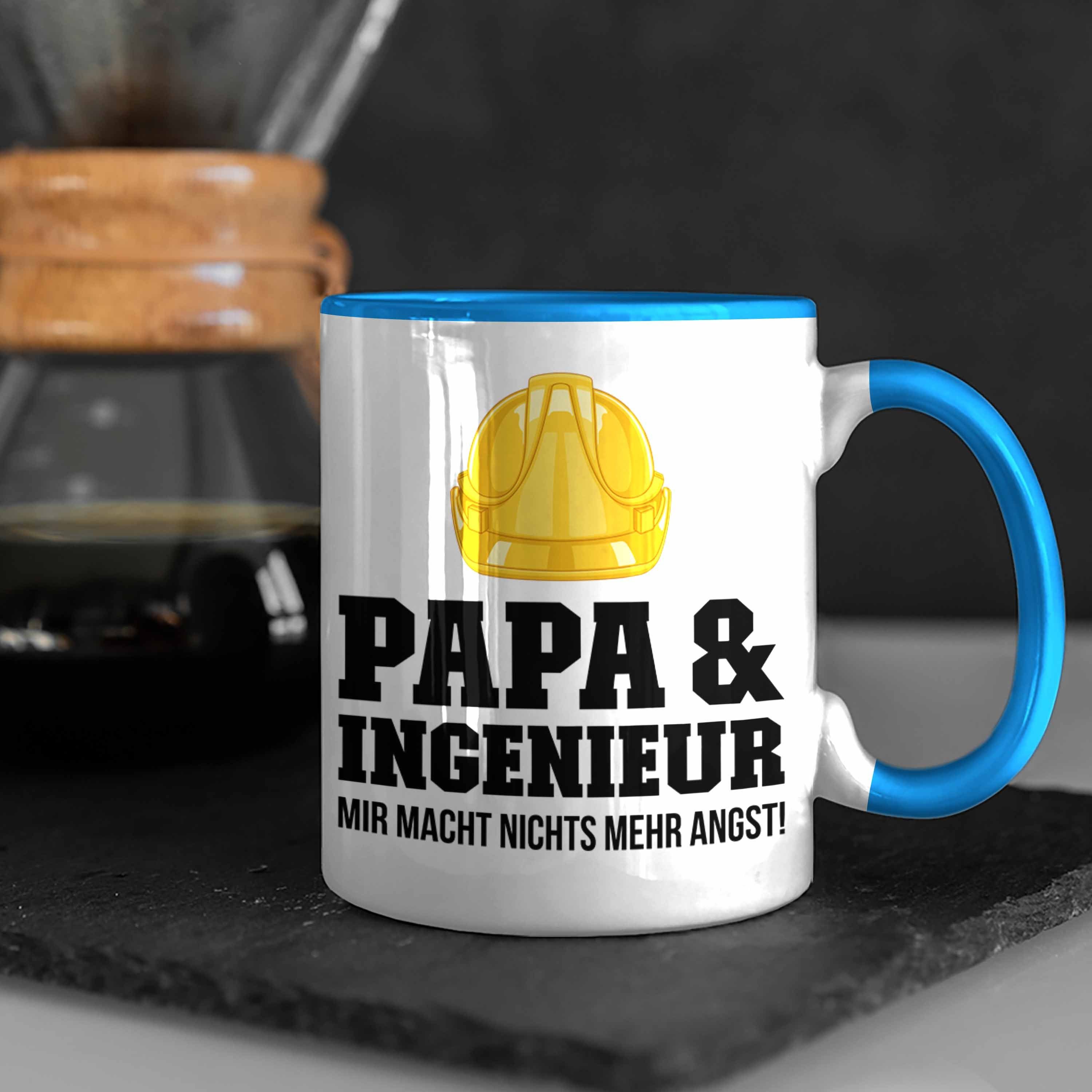 Geschenk Kaffeetasse Geschenkidee Tasse Ingenieur Tasse Papa Gadget Trendation Trendation Blau - Ingeneur