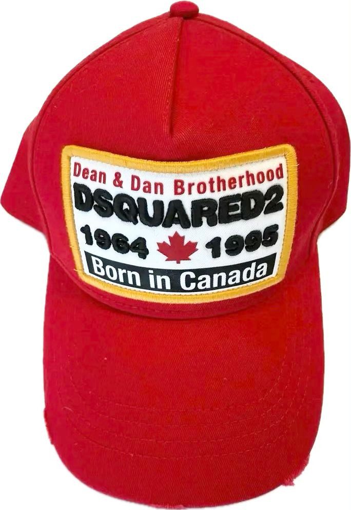 Dsquared2 Baseball Cap Herrenkappe mit verstellbarem Riemen