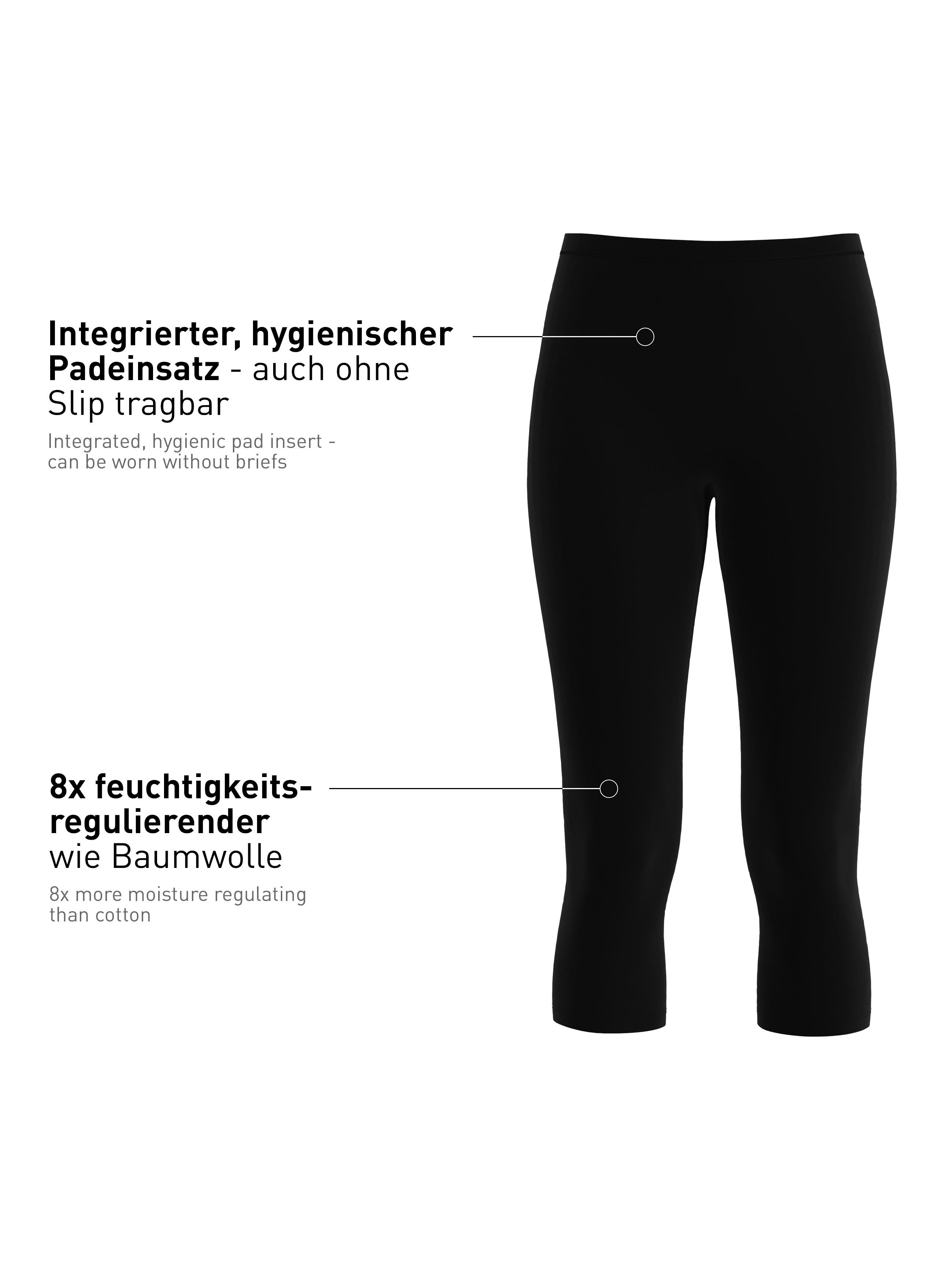 CALIDA Leggings Natural Comfort 3/4-Länge, Single Jersey Qualität, elastisch, pillingarm, weich – Bild 5 von 5