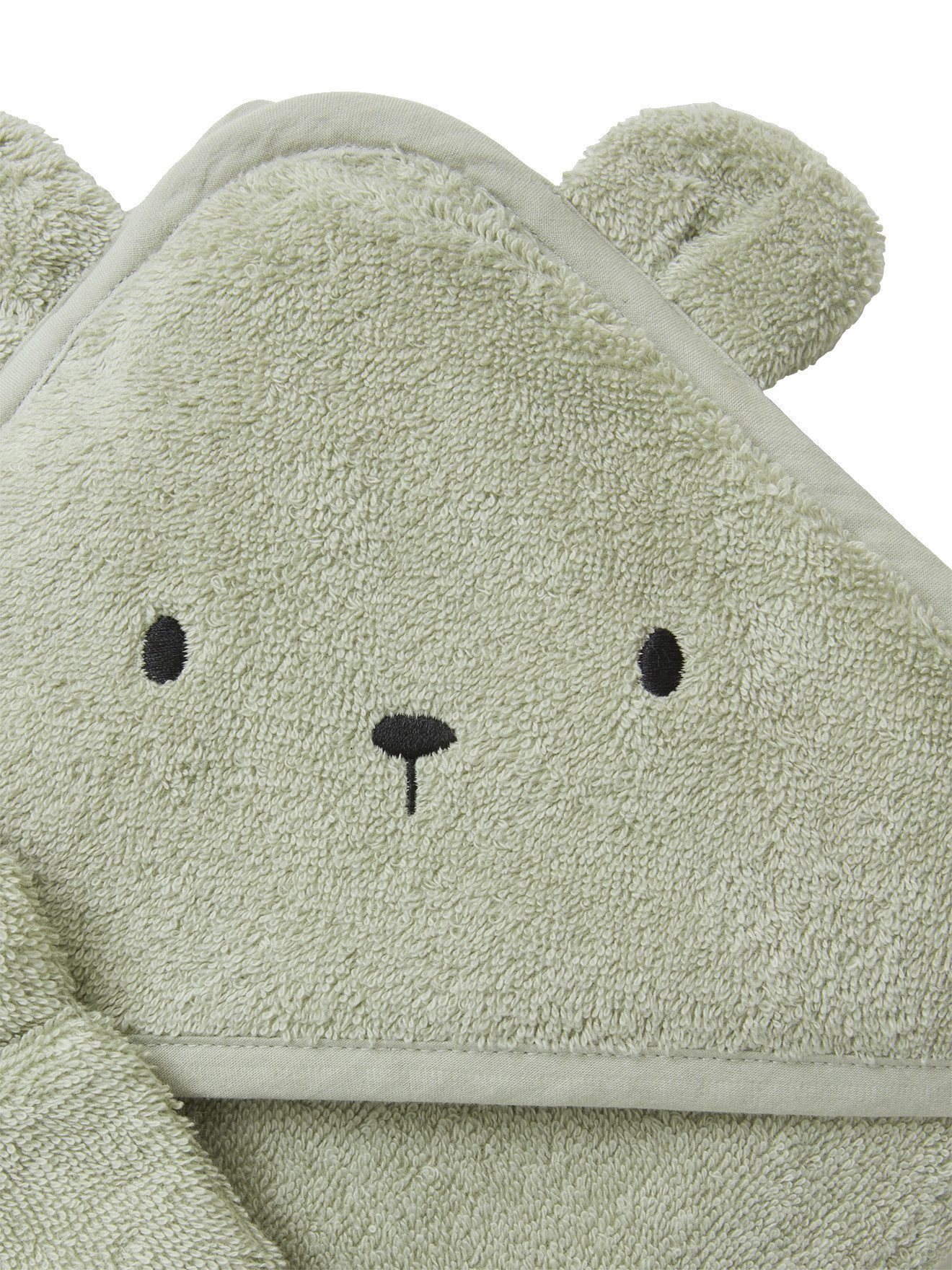 vertbaudet Kapuzenhandtuch Baby-Set aus Badetuch und günstig online kaufen