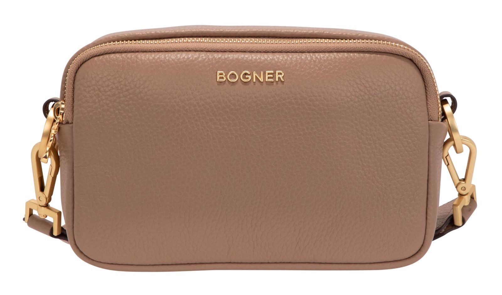 BOGNER Umhängetasche Avy Shoulderbag, aus echtem Rindsleder