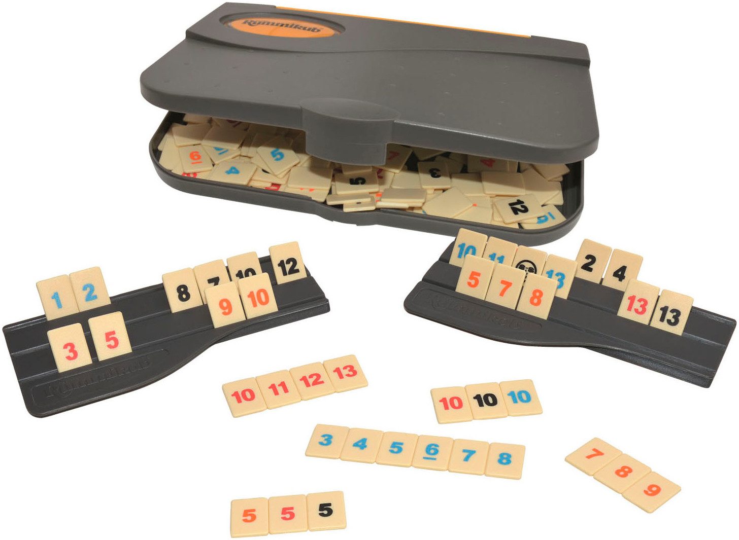 Jumbo Spiele Spiel Rummikub Reise im Etui, Reisespiel