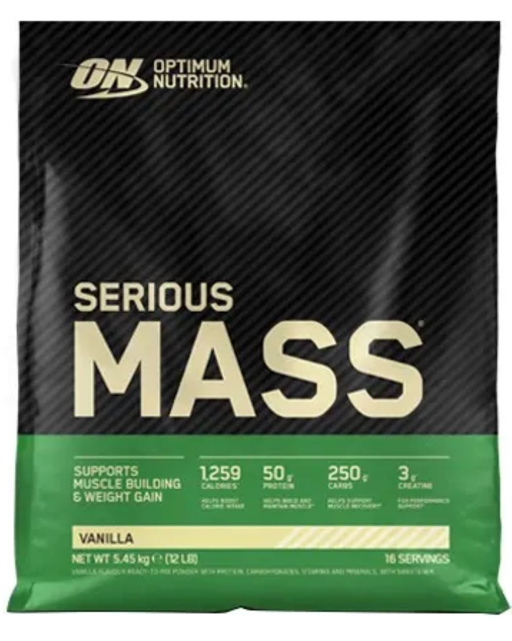 Optimum Nutrition Optimum Nutrition Serious Mass 5450 g Pulver, 50 g Protein pro Portion
