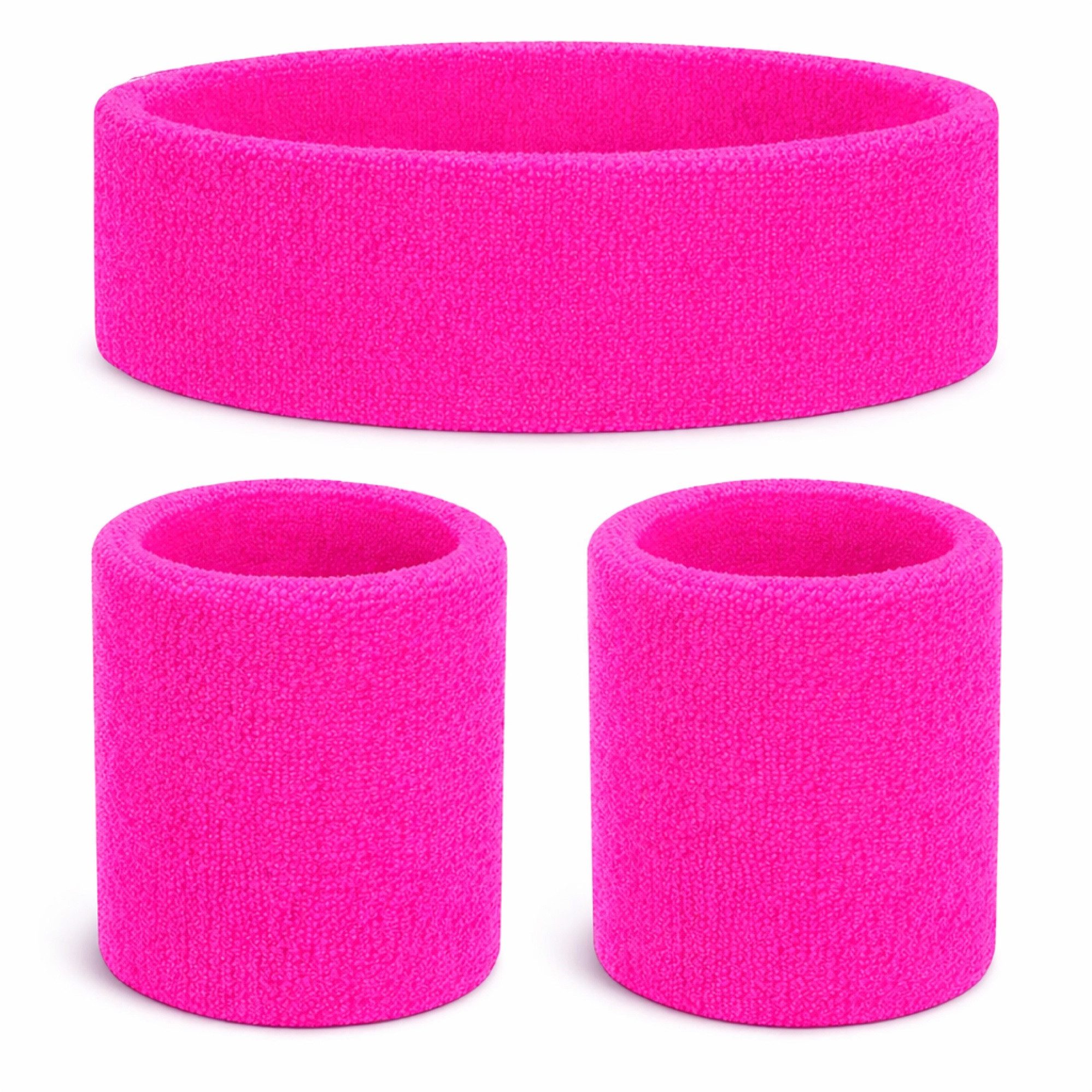 FASCHINFEVER Kostüm Schweißband – Sportliches Accessoire für 80er-Jahre Kostüme
