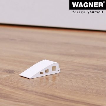 WAGNER design yourself Bodentürstopper Bodentürstopper TÜRKEIL - diverse Größen, Stopper aus hochwertigem Vollgummi/Kunststoff, zum Unterschieben