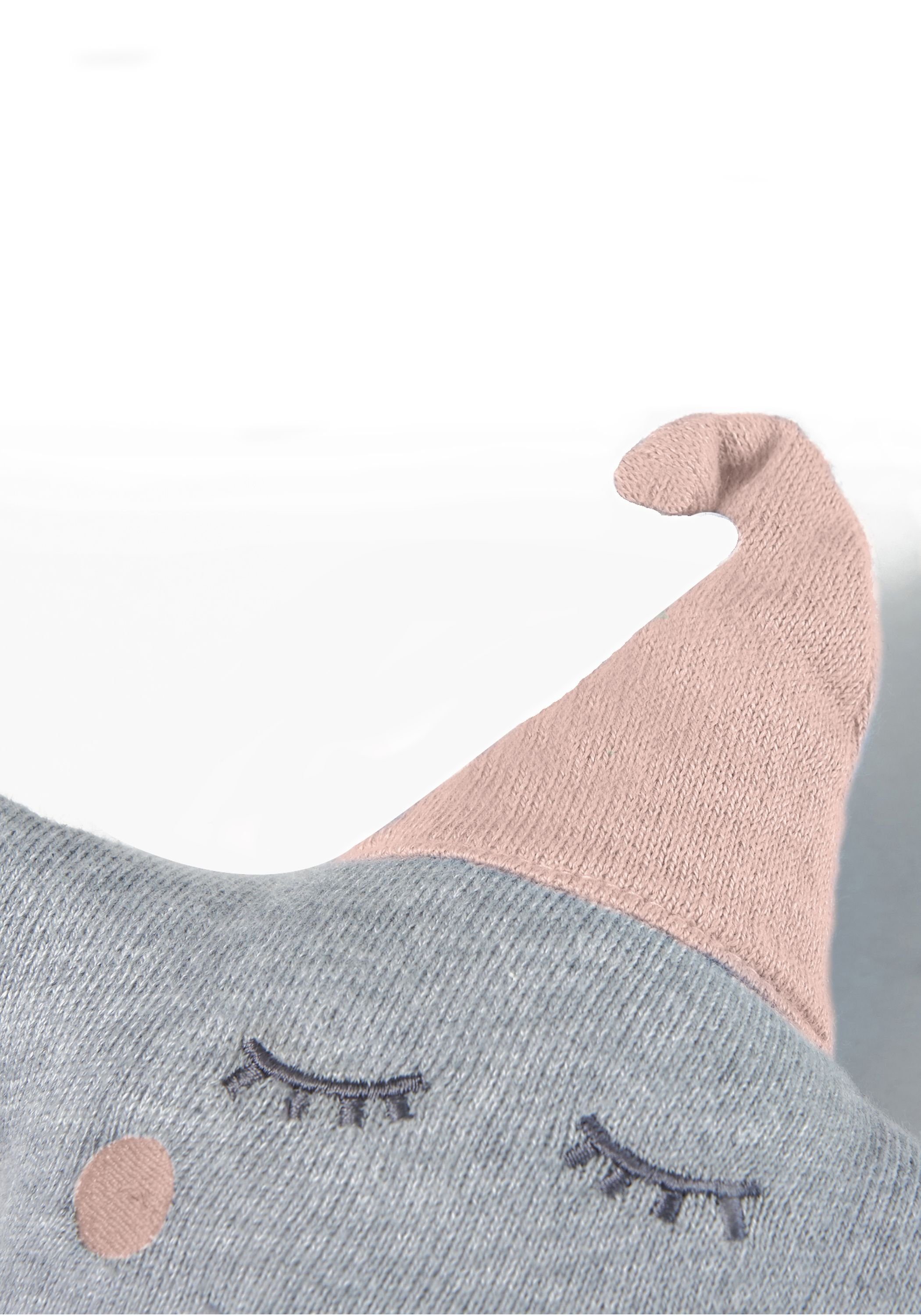 Nordic Coast Company Spieluhr Aufziehspieluhr - Schlaflied „Guten Abend, gute Nacht“, Babyzimmer Erstlingsausstattung Geburtsgeschnk Babygeschenk waschbar