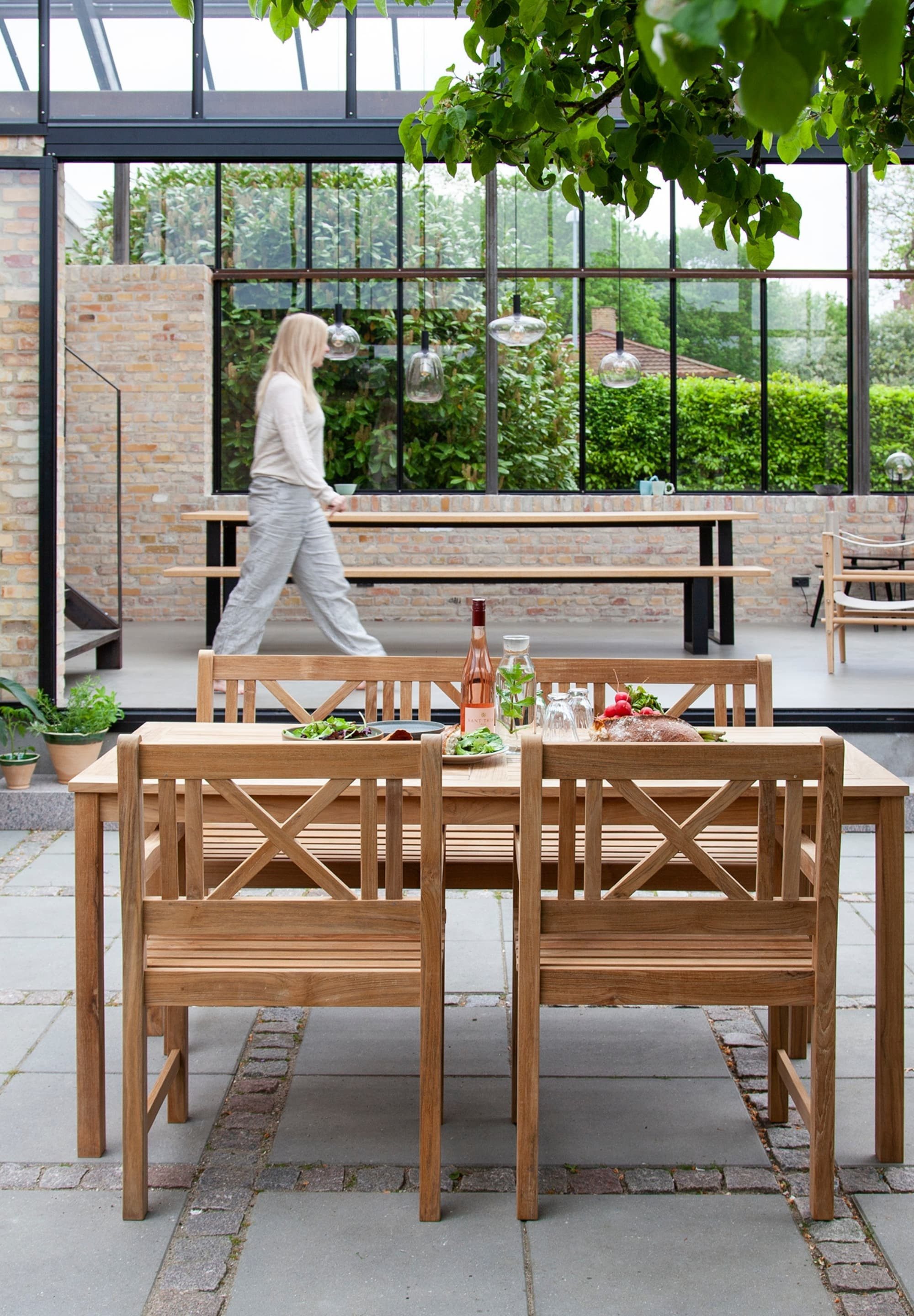 Cinas Gartenstuhl Rosenborg, Designmöbel, Außenbereich, Qualitätsmöbel, günstig online kaufen