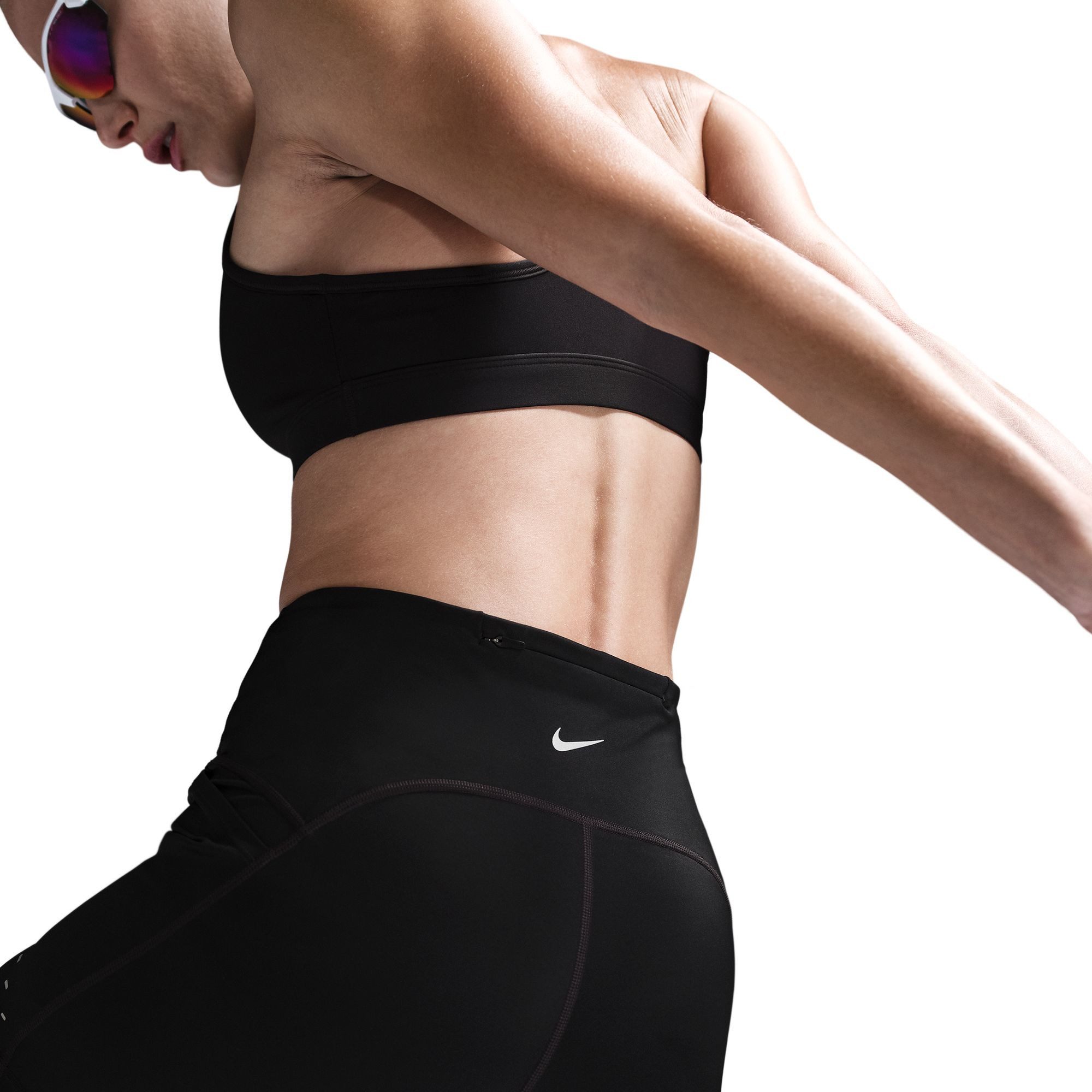 Nike Lauftights W NK DF SWIFT HR 4IN SHORT sportlicher Stil, bequeme Passform, für Erwachsene