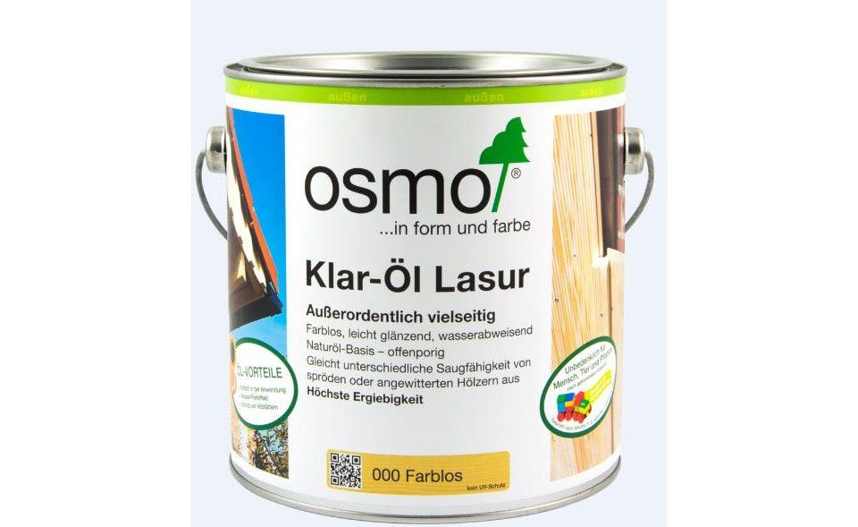 Osmo Lasur Osmo Klar-Öl-Lasur 2,5 L farblos