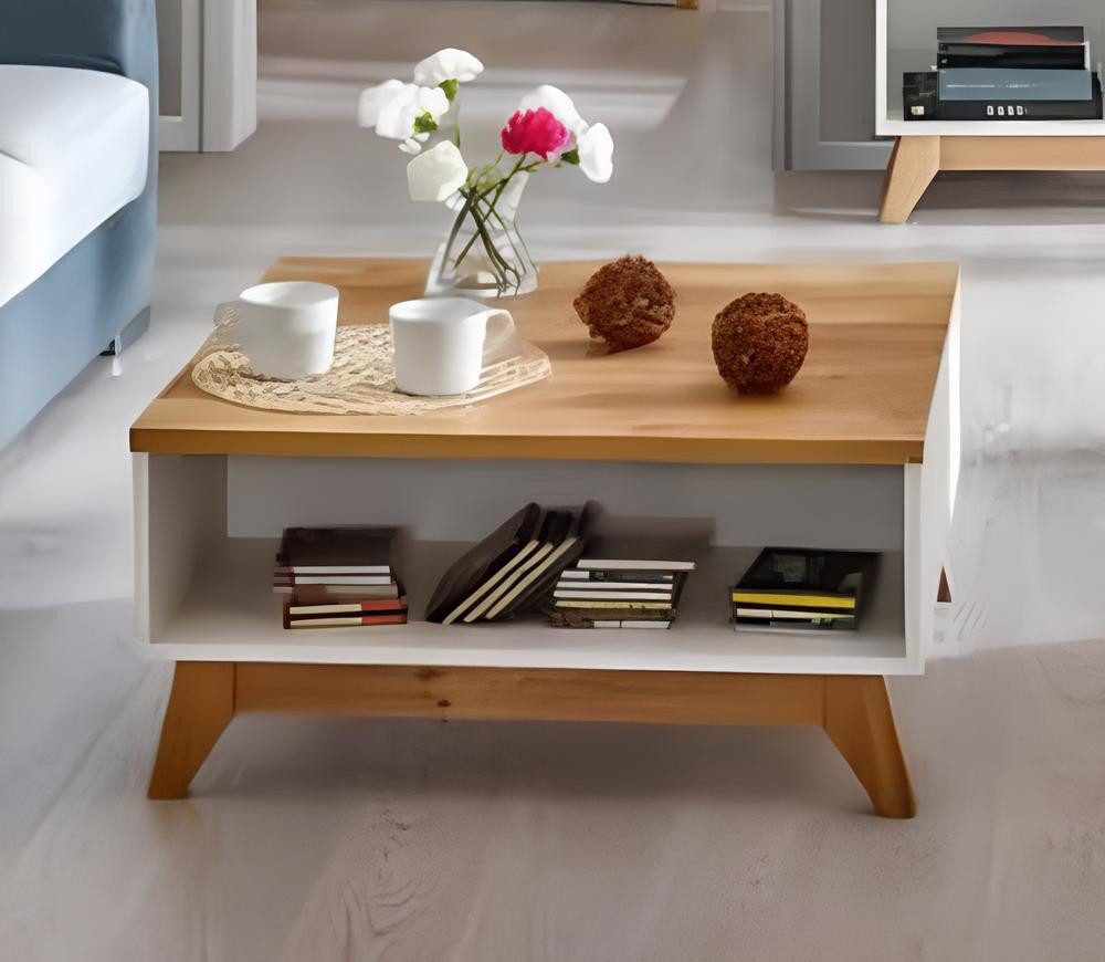 Xlmoebel Beistelltisch Holz Couchtisch im modernen Design für stilvolle Wohnräume (Packung, Beistelltisch), Hergestellt in Europa