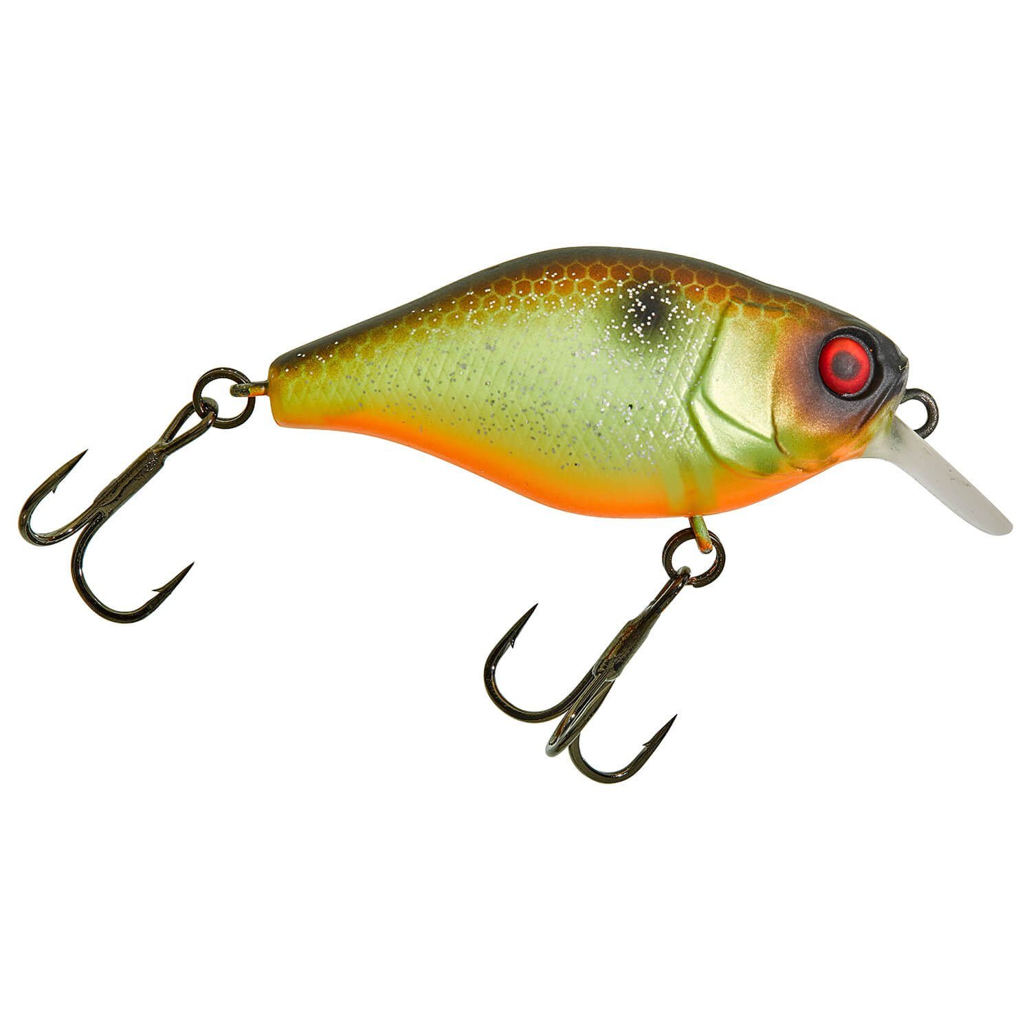 Illex Kunstköder Illex Chubby 38F Wobbler Crankbait 4,0g, (1-St) Muddy Roach