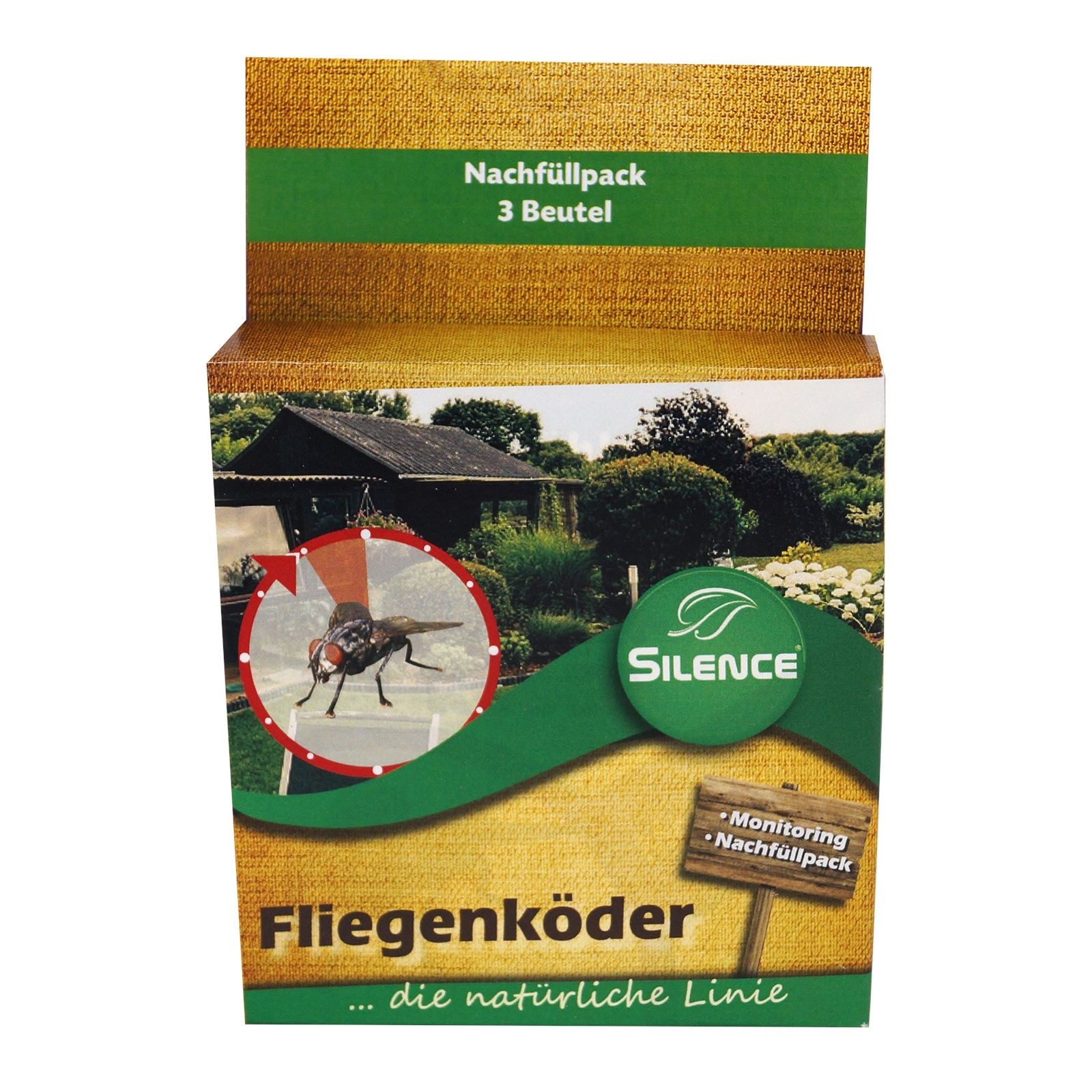 Insektenfalle Fliegenfalle NF Fliegenköder-Nachfüllpack - 3er Pack
