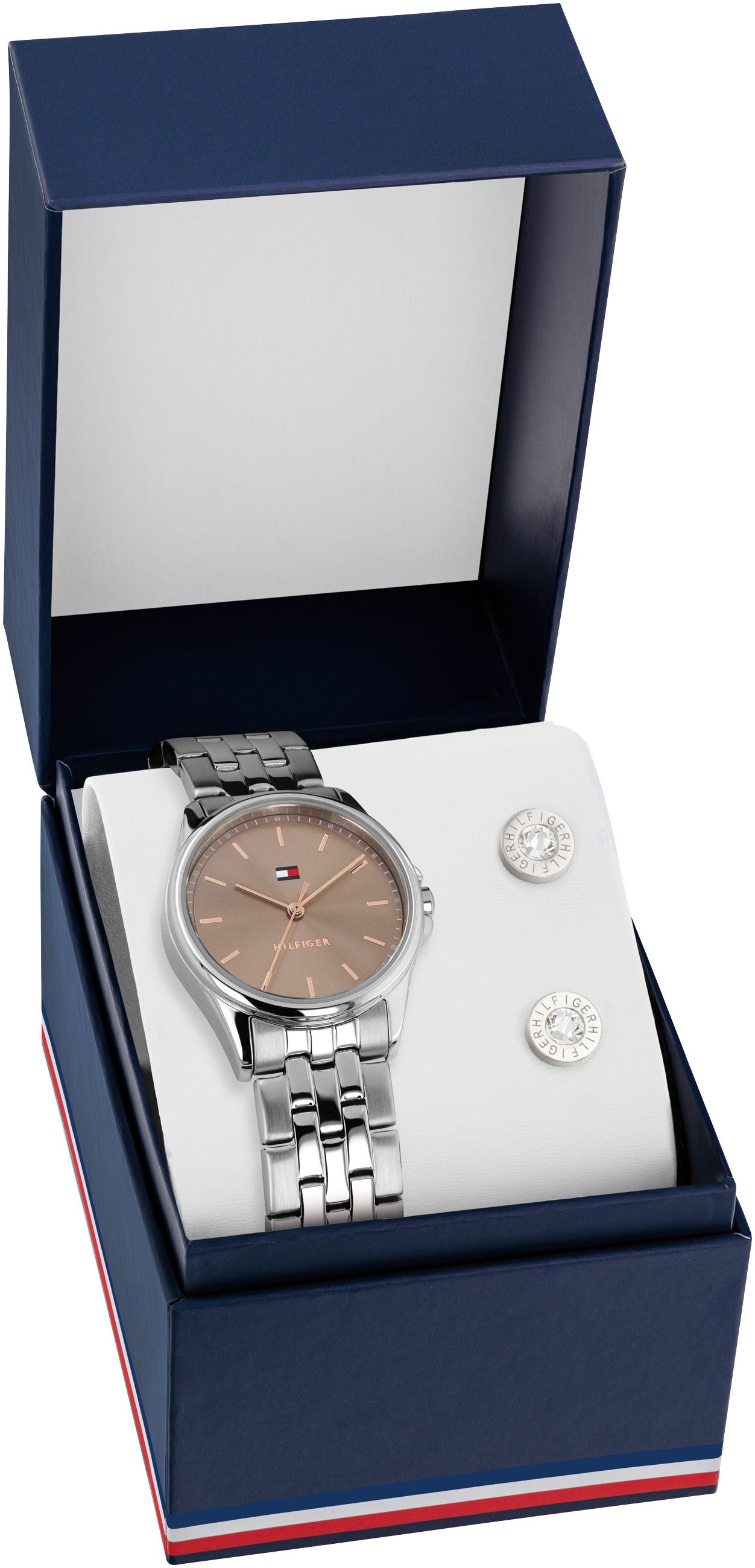 Tommy Hilfiger Quarzuhr JADE GIFT SET 2770215, (Set, 3-tlg., mit dazu passe günstig online kaufen