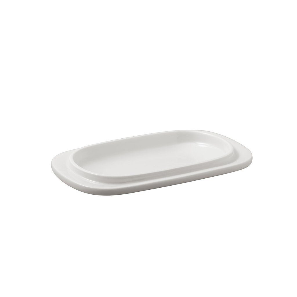 Villeroy & Boch Butterdose For Me Buttercloche, Porzellan, (1-tlg), Premium Porcelain, mikrow.- & spülm.sicher, Made in Germany