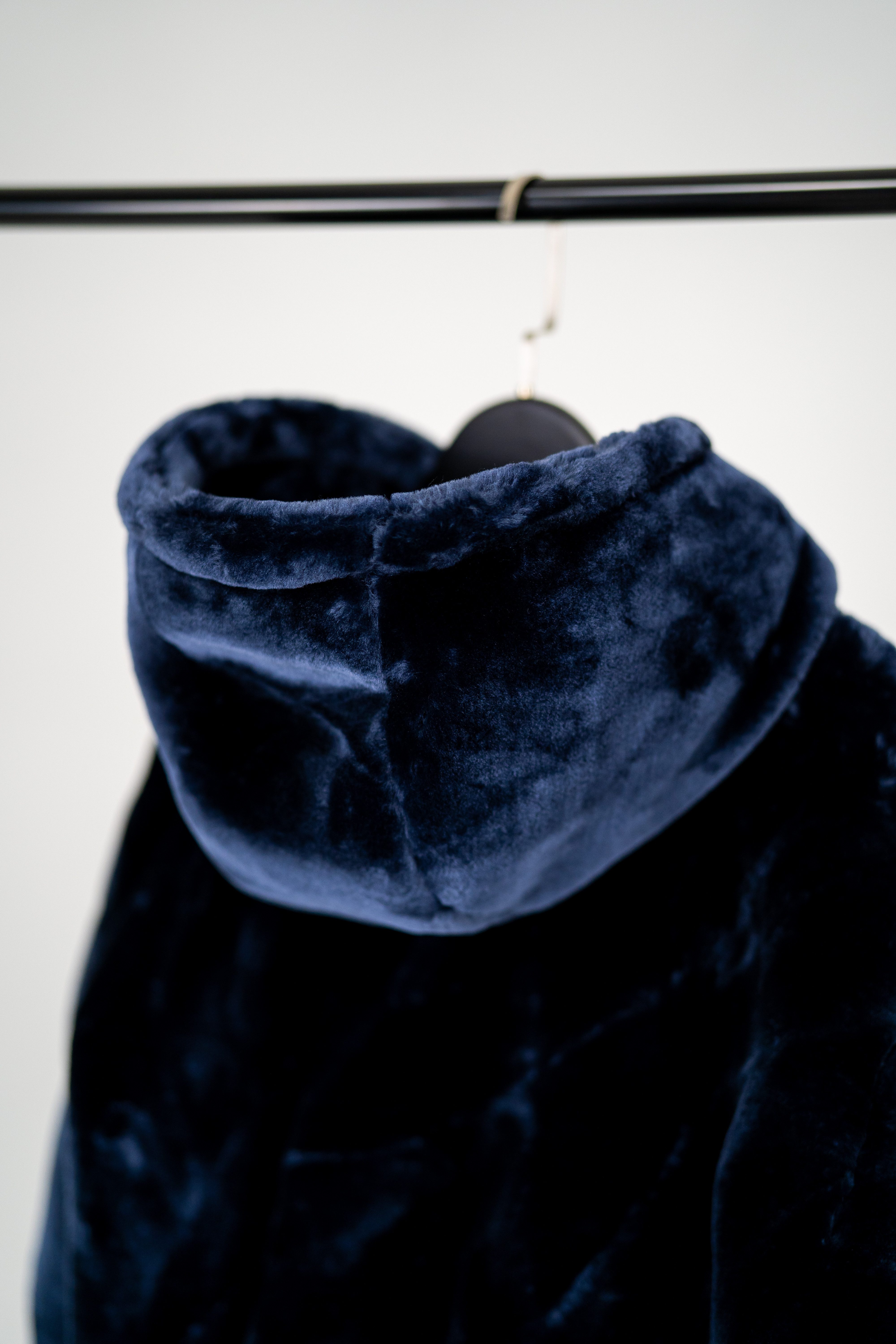 LEMONI Winterjacke Winter-Wendejacke mit Kapuze 2 in 1 für Mädchen - dunkelblau Wendejacke