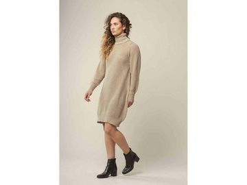 MELA Jerseykleid MELA Bio-Damen-Strickkleid 'ABAZIN' mit Rollkragen