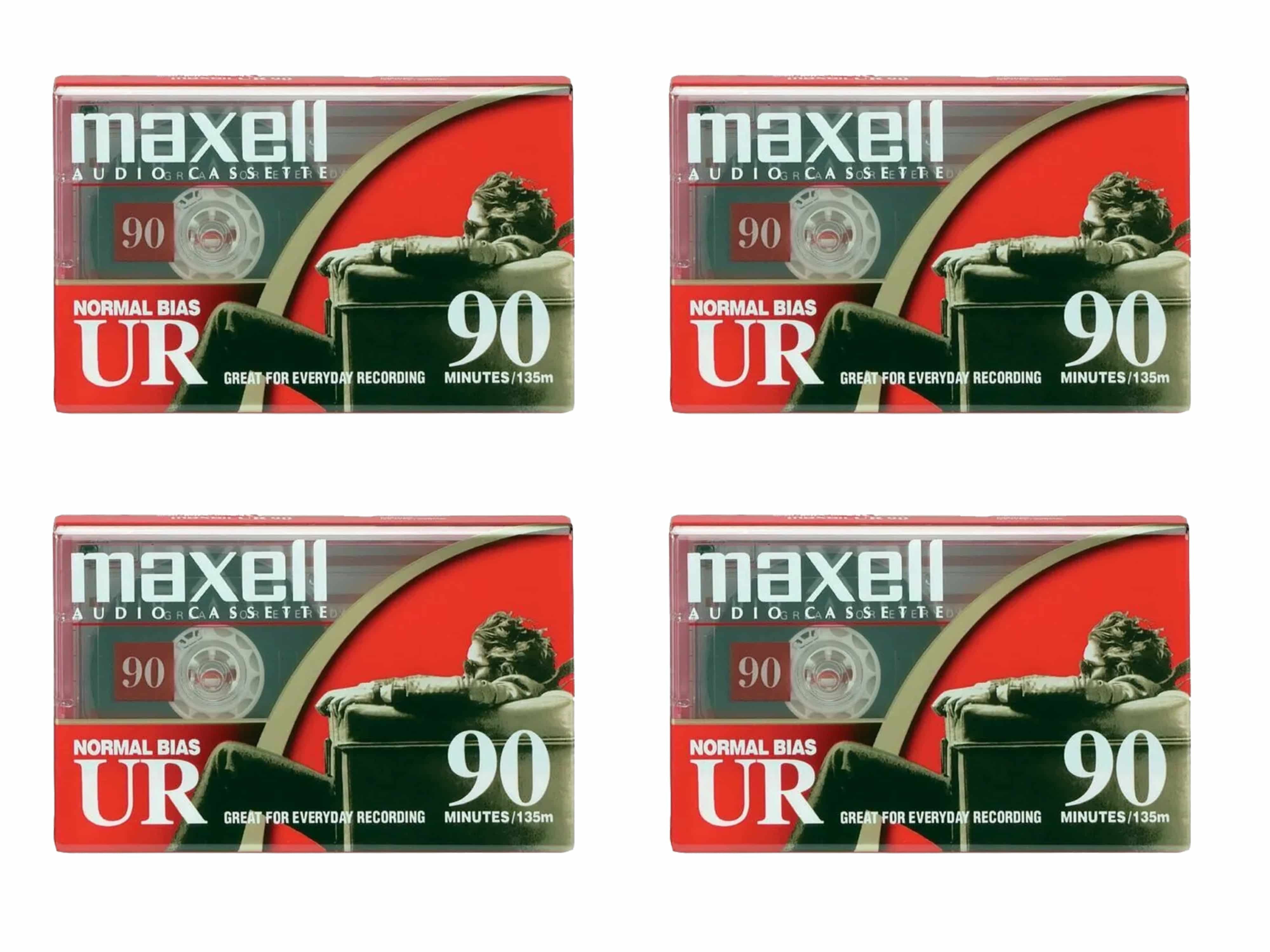 Maxell DVD-Rohling MAXELL Audiokassette UR-90 20er Pack