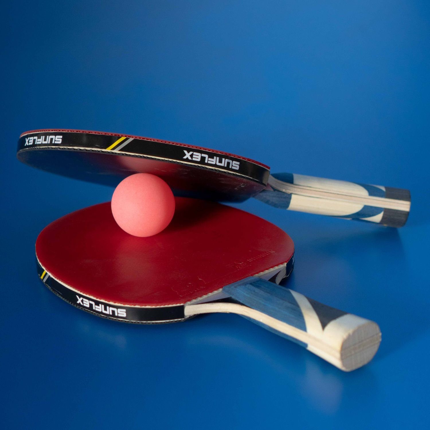 Sunflex Tischtennisball Bälle 3 Tischtennisball Bälle Ball Tischtennis Pink, Balls