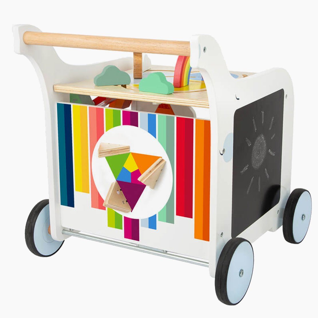 Small Foot Lauflernwagen Lauflernwagen Elefant, (packung, 1-tlg), Durch das Bremssystem kann beim Laufen lernen nichts passieren.