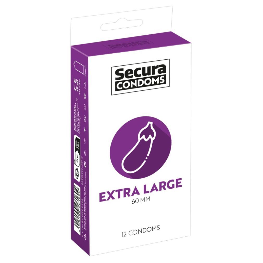 Secura Kondome Extra Large 12er Box