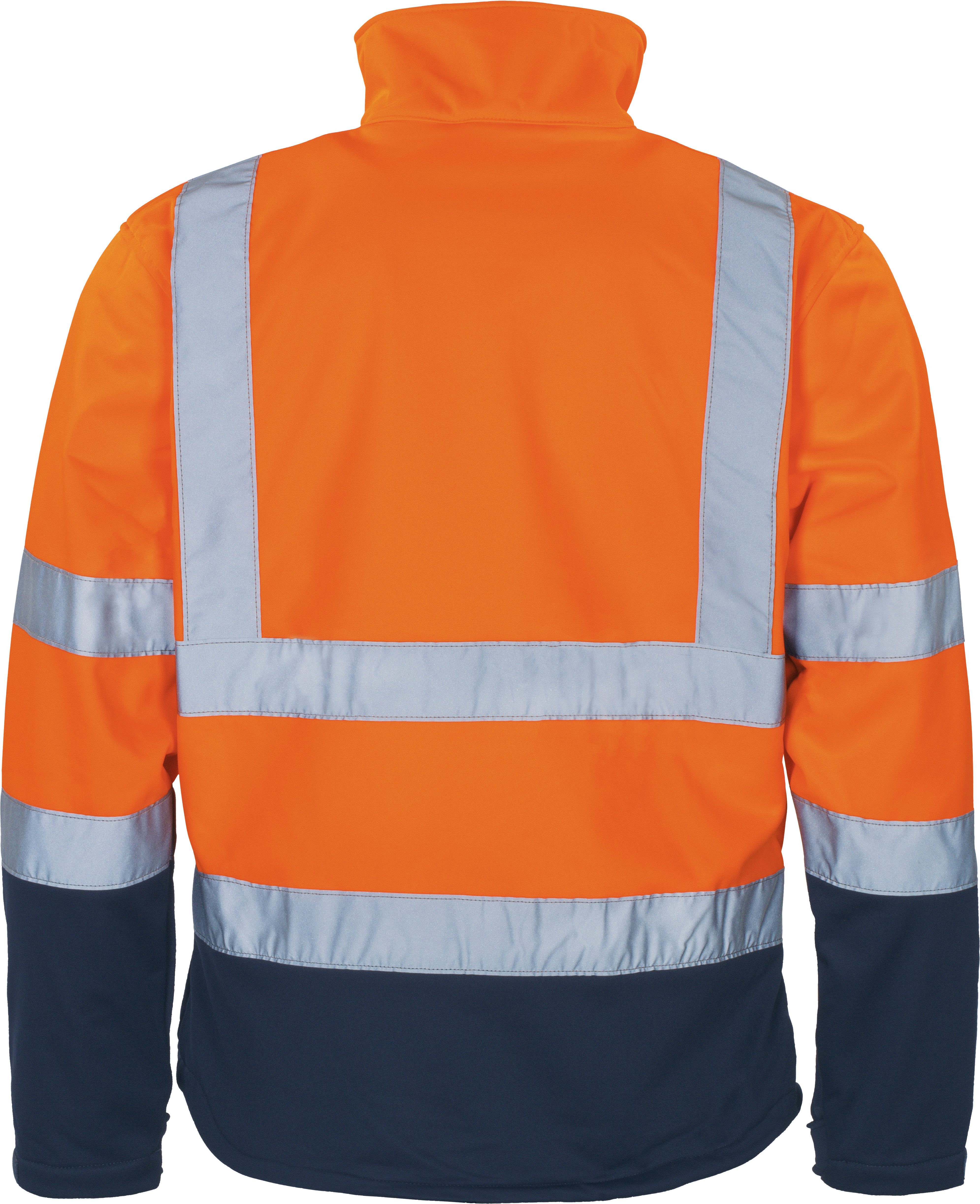 vizwell Softshelljacke Warnschutz Sicherheitsjacke orange gelb zertifiziert günstig online kaufen