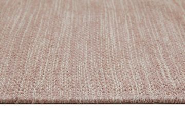 Teppich Opland, Andiamo, rechteckig, Höhe: 8 mm, meliert, mit Farbverlauf, reine Baumwolle