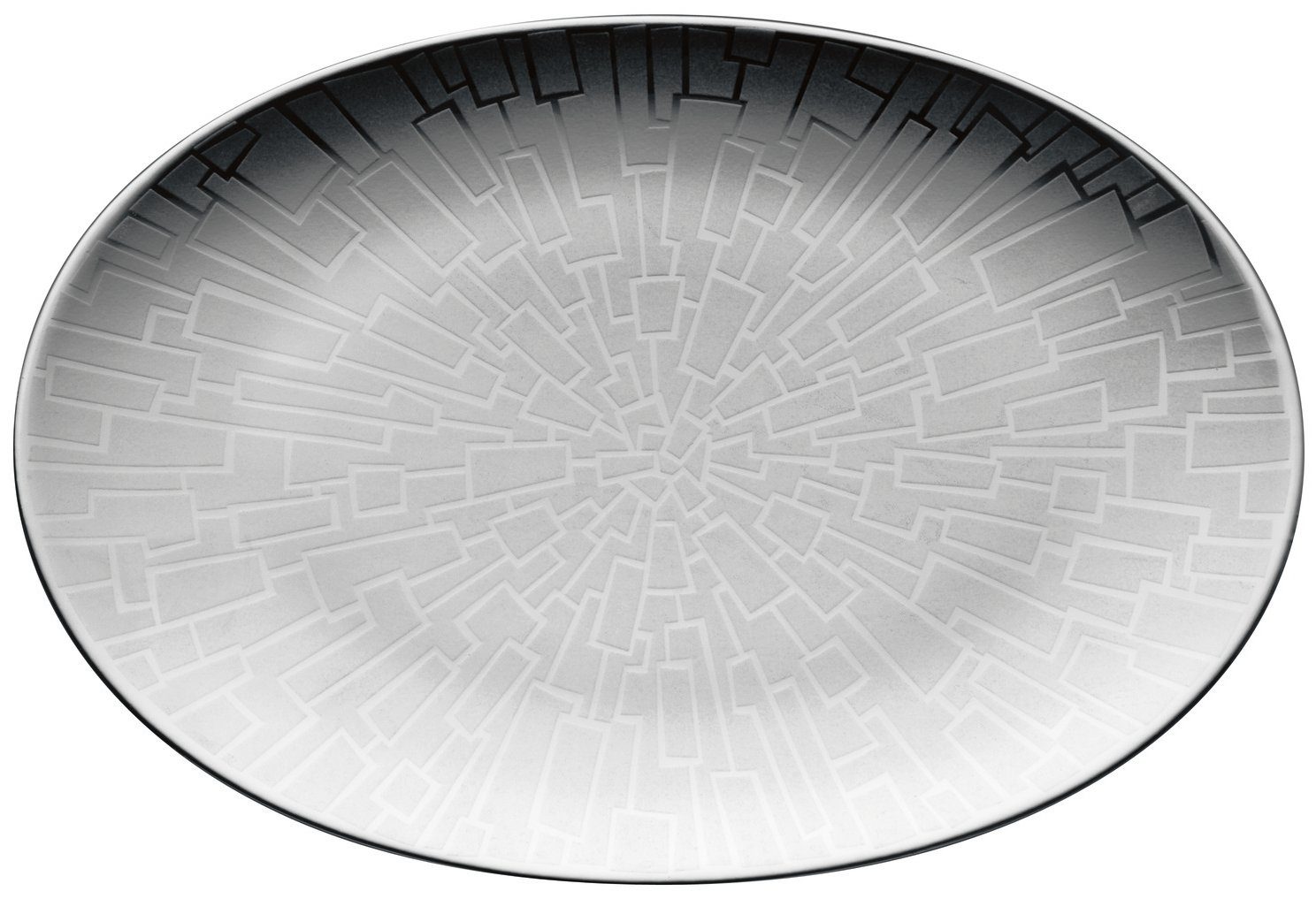 Servierplatte TAC Gropius Skin Platin Platte 18 cm