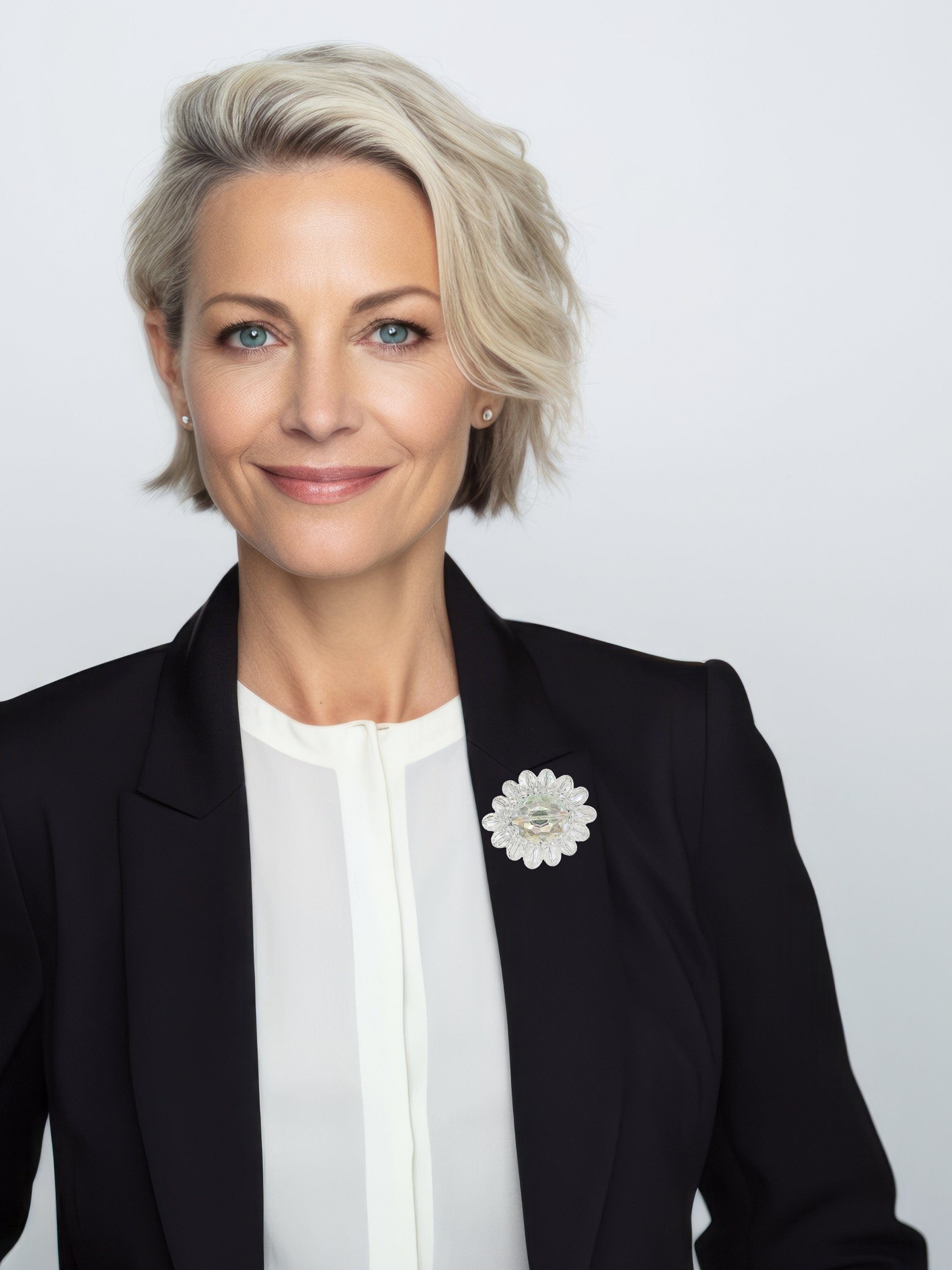 COLLEZIONE ALESSANDRO Brosche "Genua" () in Blumenform günstig online kaufen